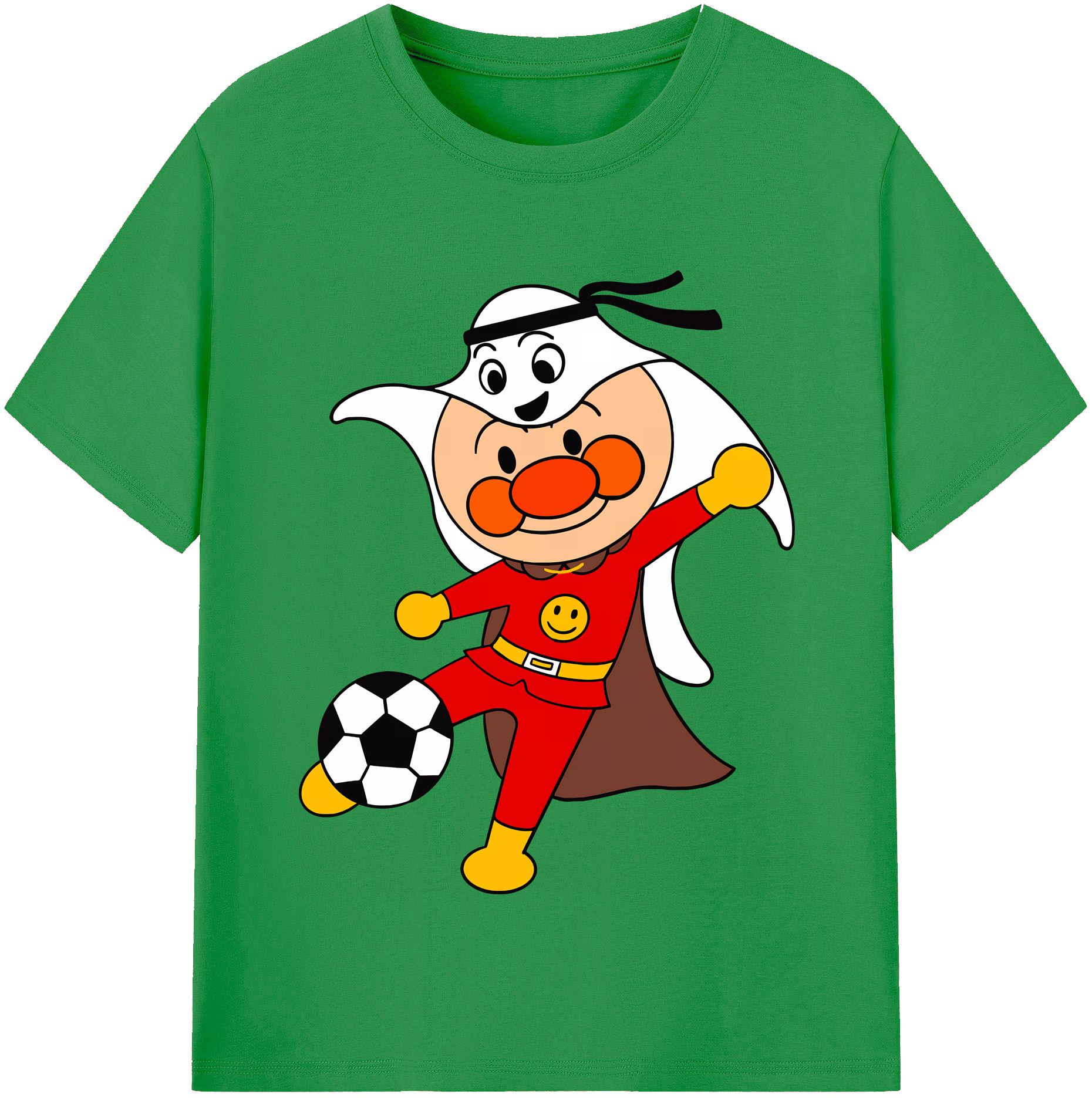 （画像用） アンパンマン Anpanman レディースカジュアルプリントTシャツ（綿100％）