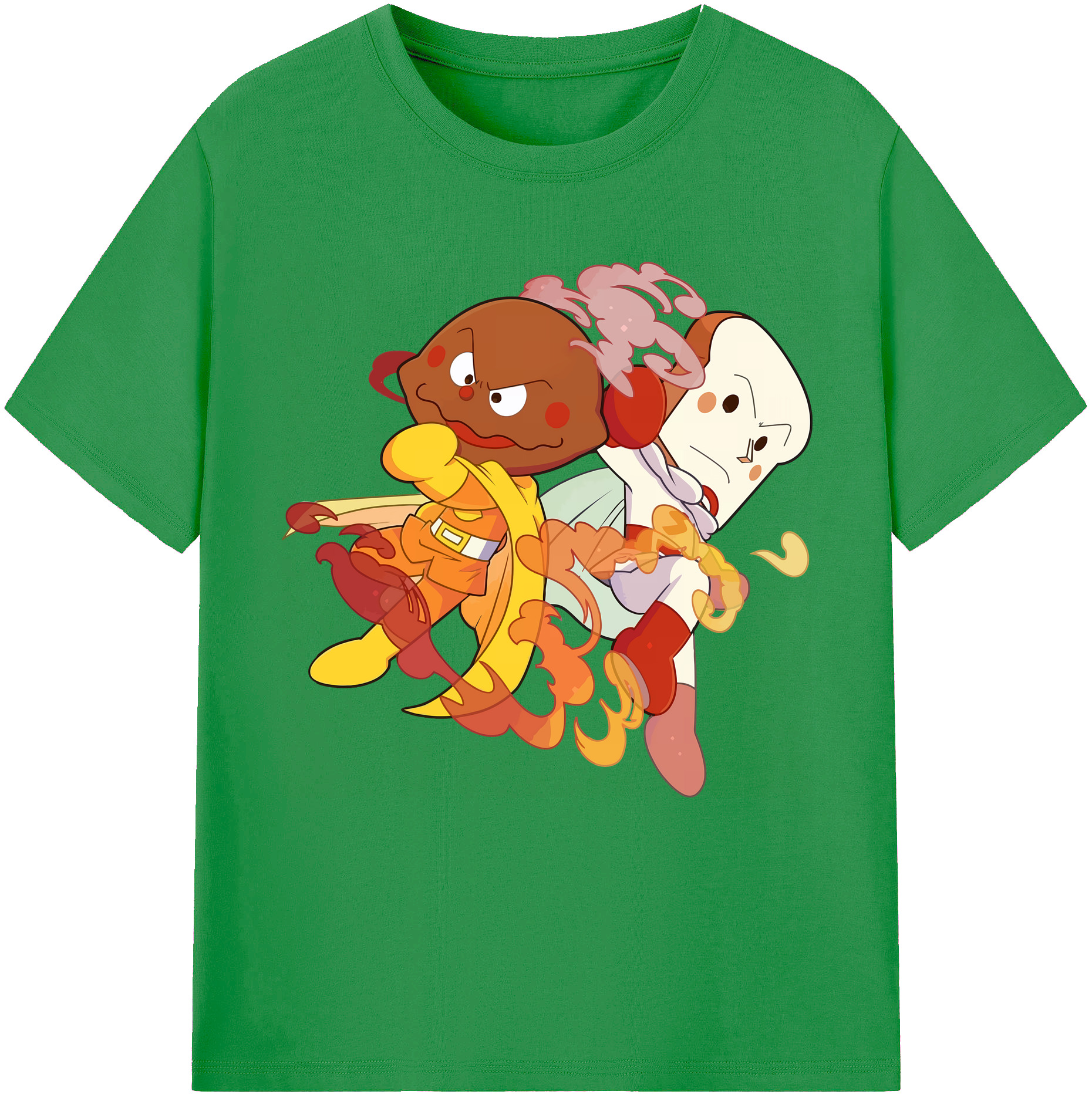 （画像用） アンパンマン Anpanman レディースカジュアルプリントTシャツ（綿100％）