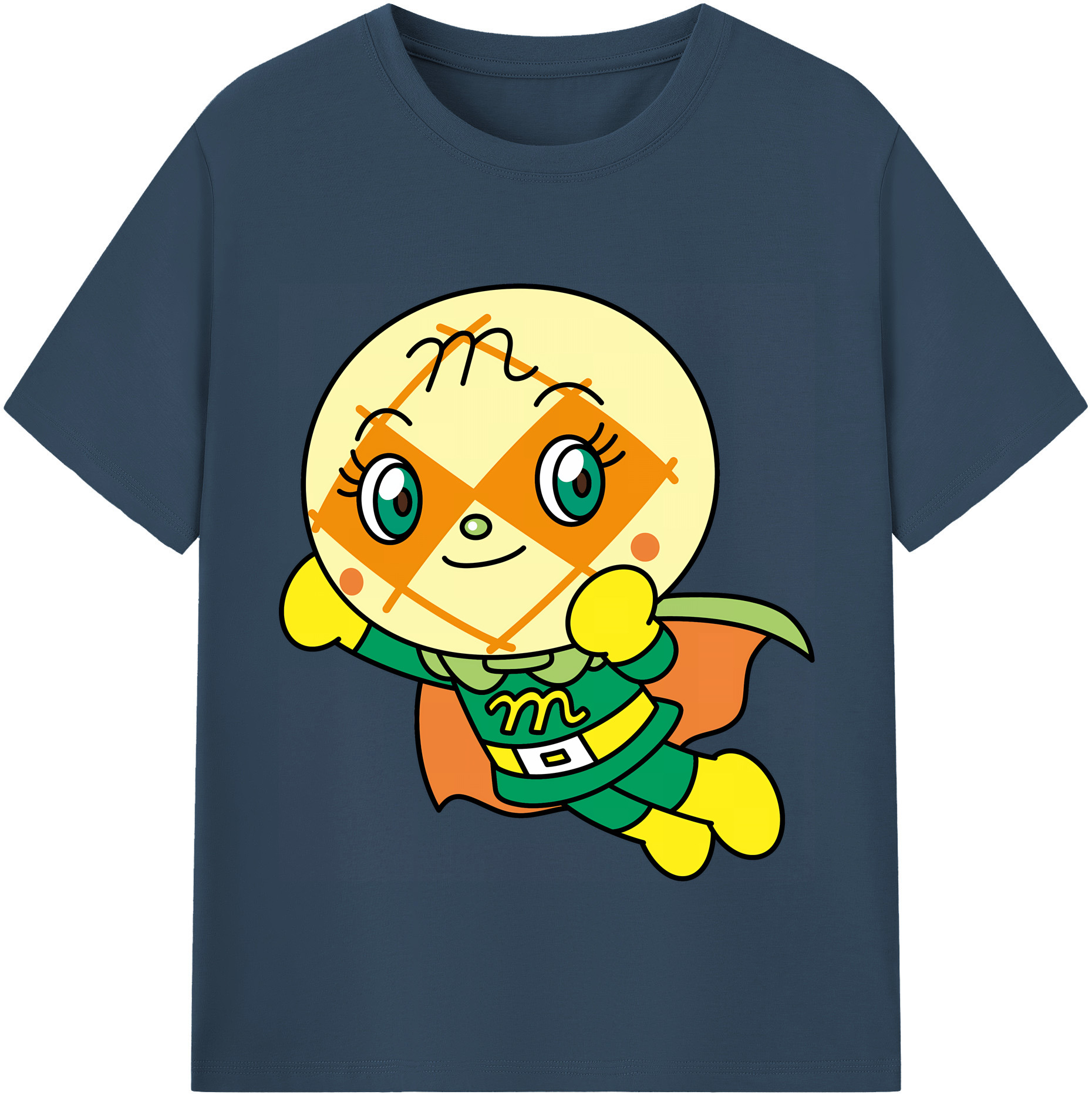 （画像用） アンパンマン Anpanman レディースカジュアルプリントTシャツ（綿100％）