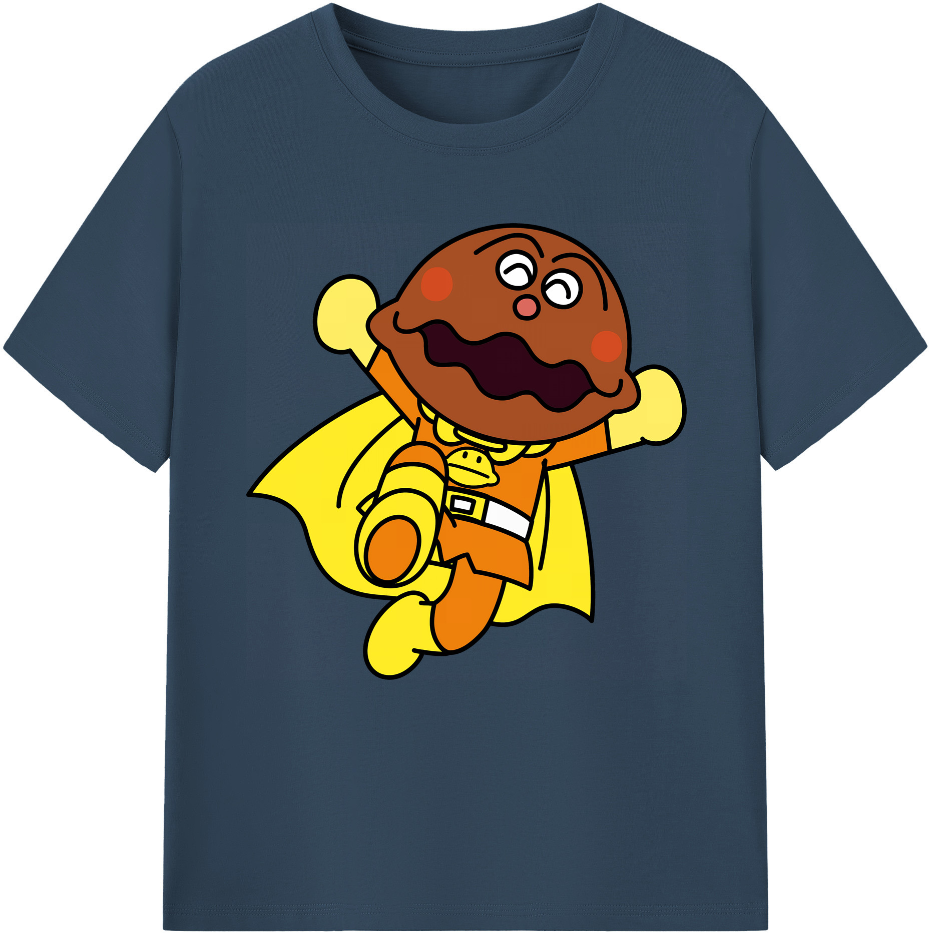 （画像用） アンパンマン Anpanman レディースカジュアルプリントTシャツ（綿100％）
