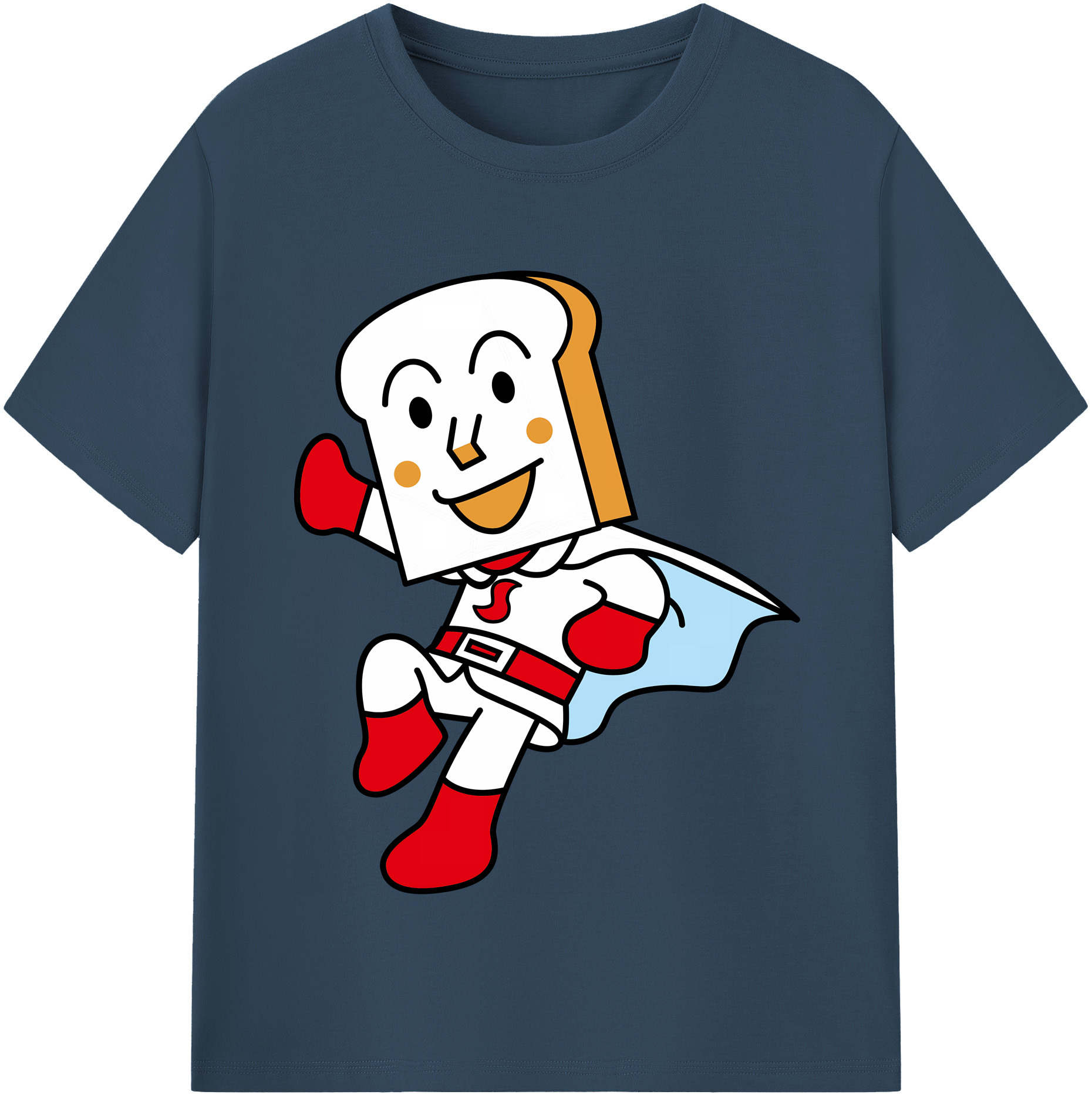 （画像用） アンパンマン Anpanman レディースカジュアルプリントTシャツ（綿100％）