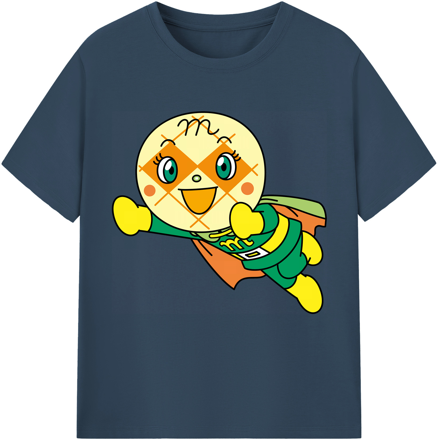 （画像用） アンパンマン Anpanman レディースカジュアルプリントTシャツ（綿100％）