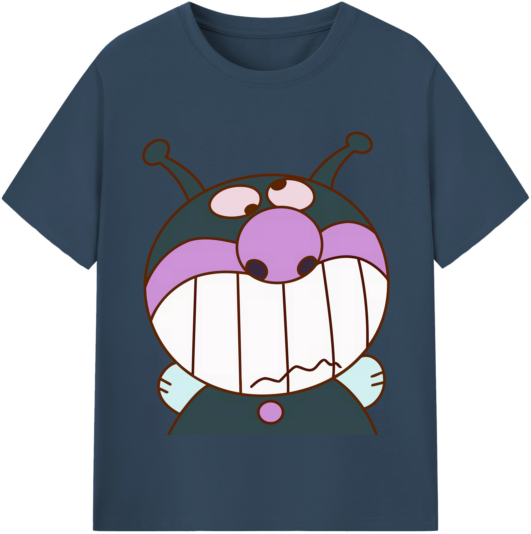（画像用） アンパンマン Anpanman レディースカジュアルプリントTシャツ（綿100％）
