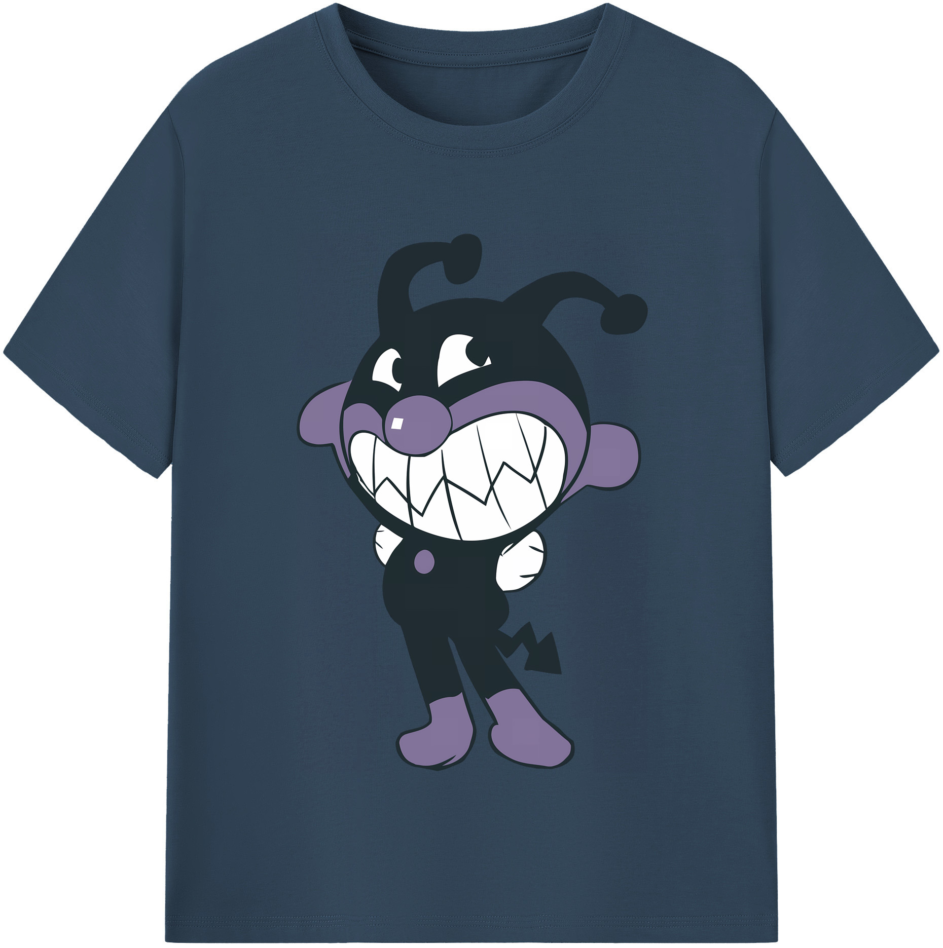 （画像用） アンパンマン Anpanman レディースカジュアルプリントTシャツ（綿100％）