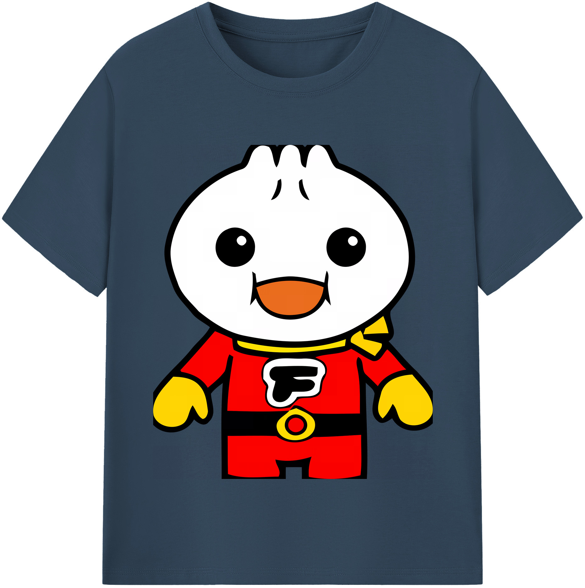（画像用） アンパンマン Anpanman レディースカジュアルプリントTシャツ（綿100％）