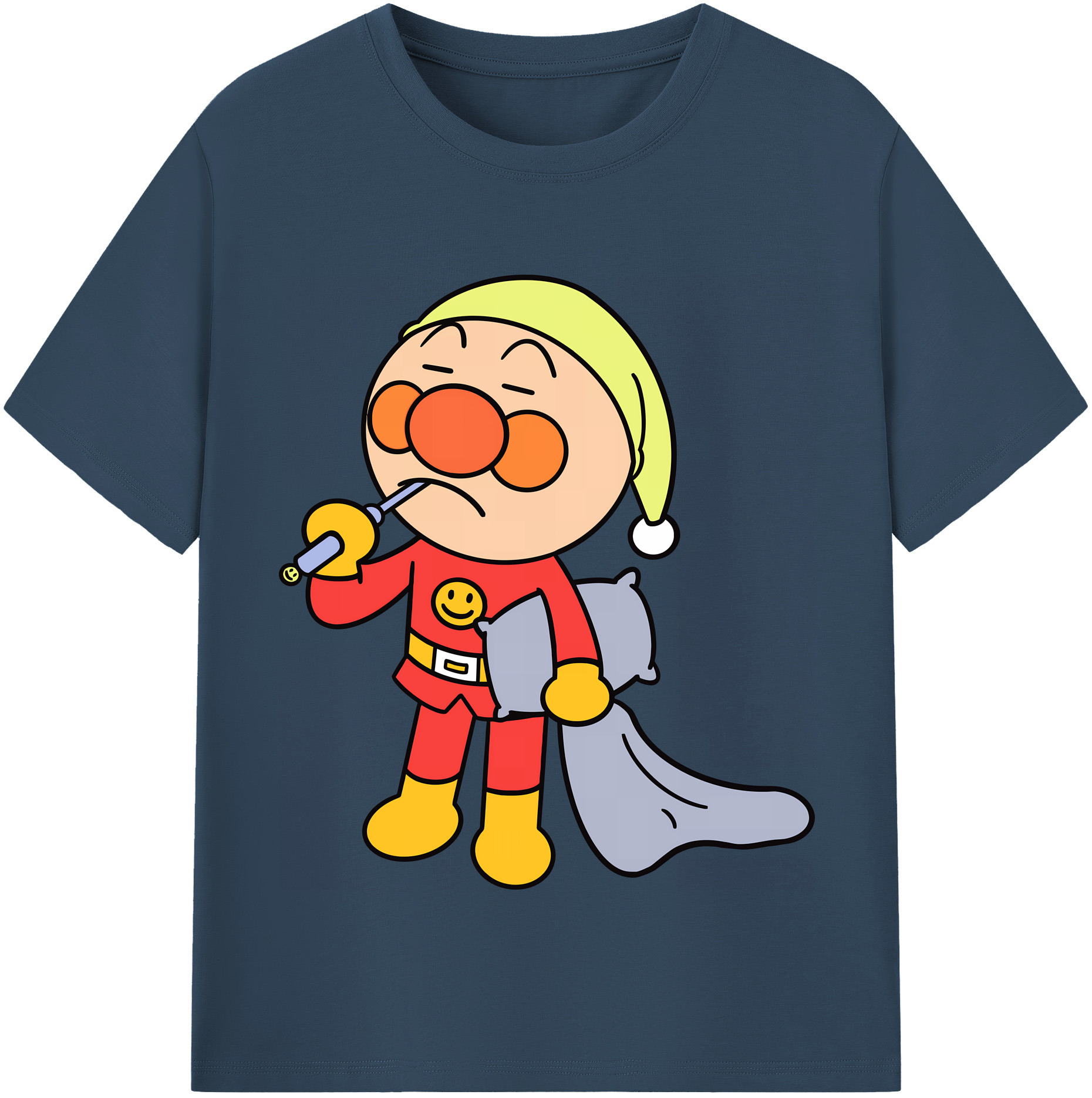 （画像用） アンパンマン Anpanman レディースカジュアルプリントTシャツ（綿100％）