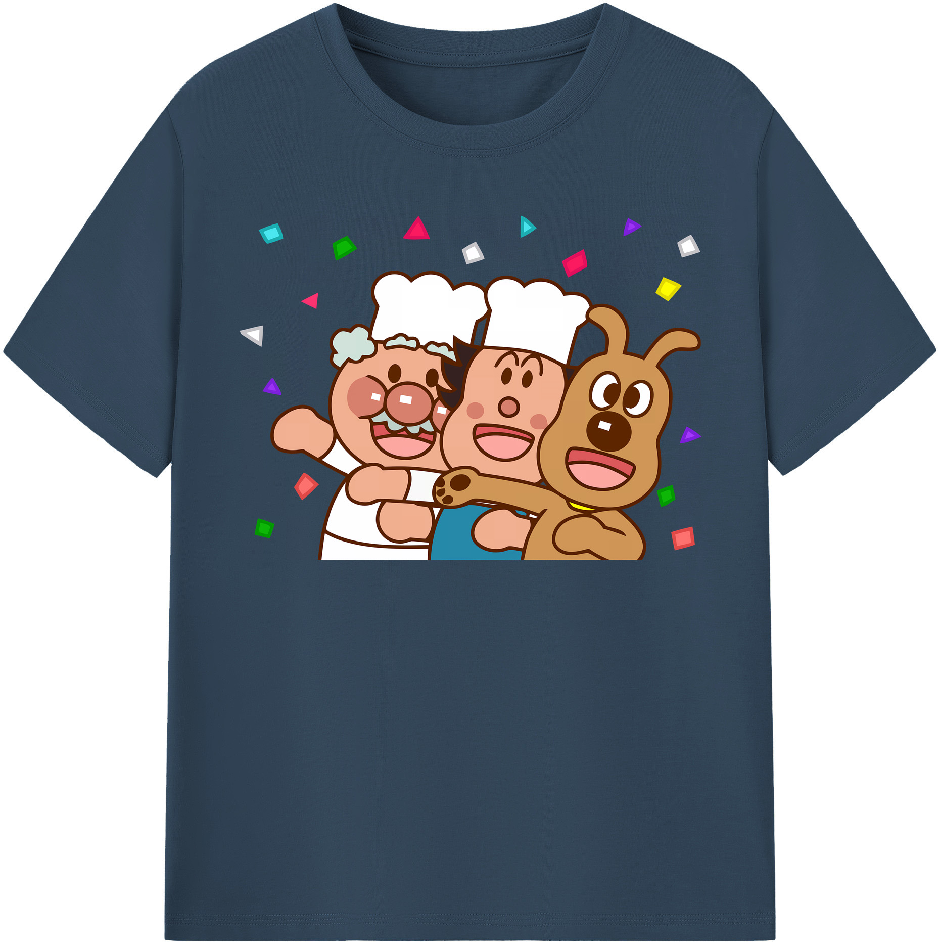 （画像用） アンパンマン Anpanman レディースカジュアルプリントTシャツ（綿100％）
