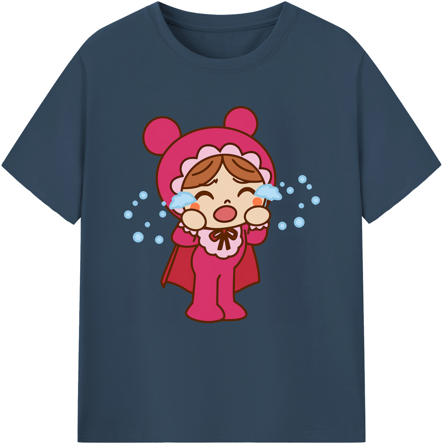 （画像用） アンパンマン Anpanman レディースカジュアルプリントTシャツ（綿100％）