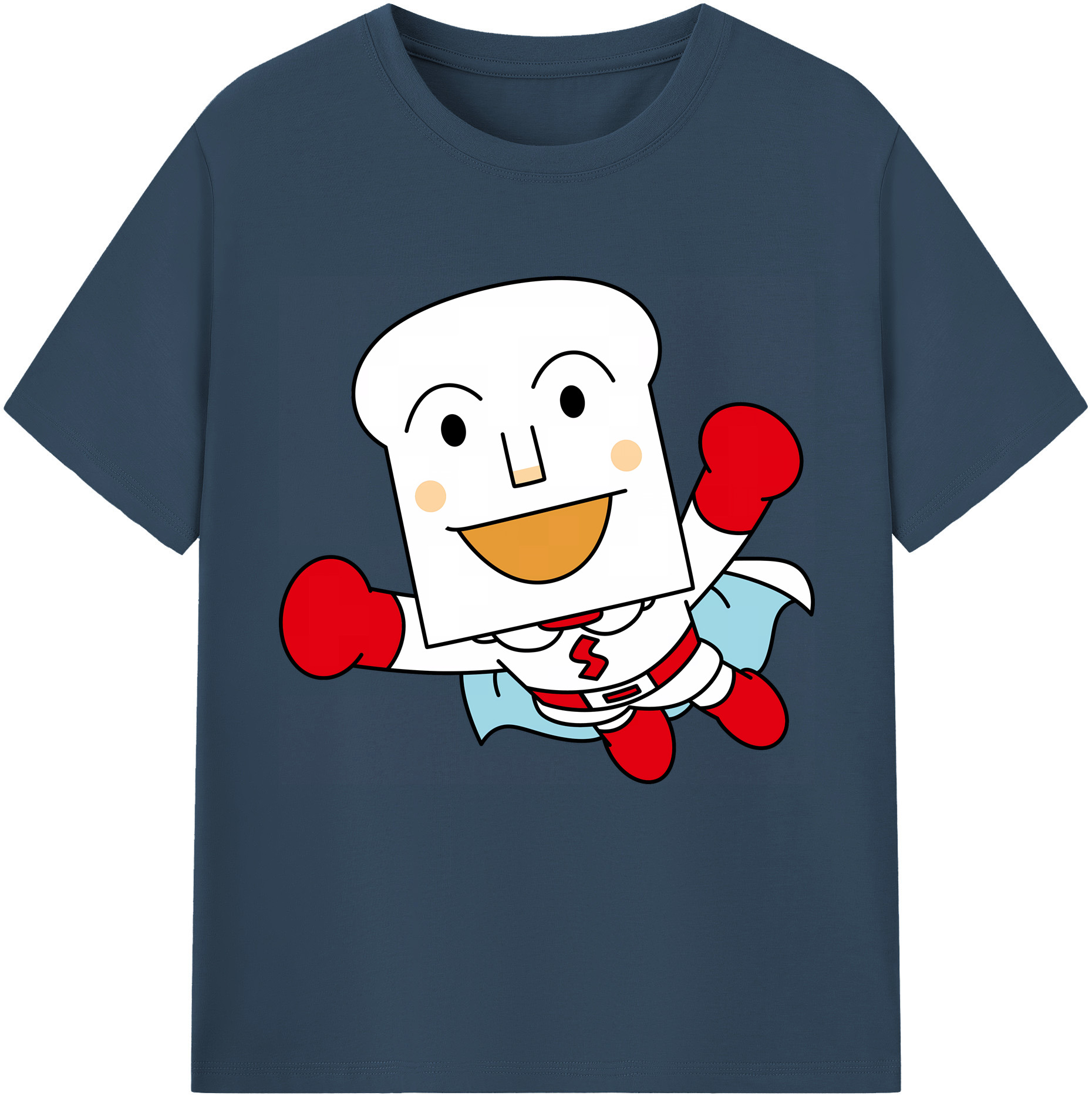 （画像用） アンパンマン Anpanman レディースカジュアルプリントTシャツ（綿100％）