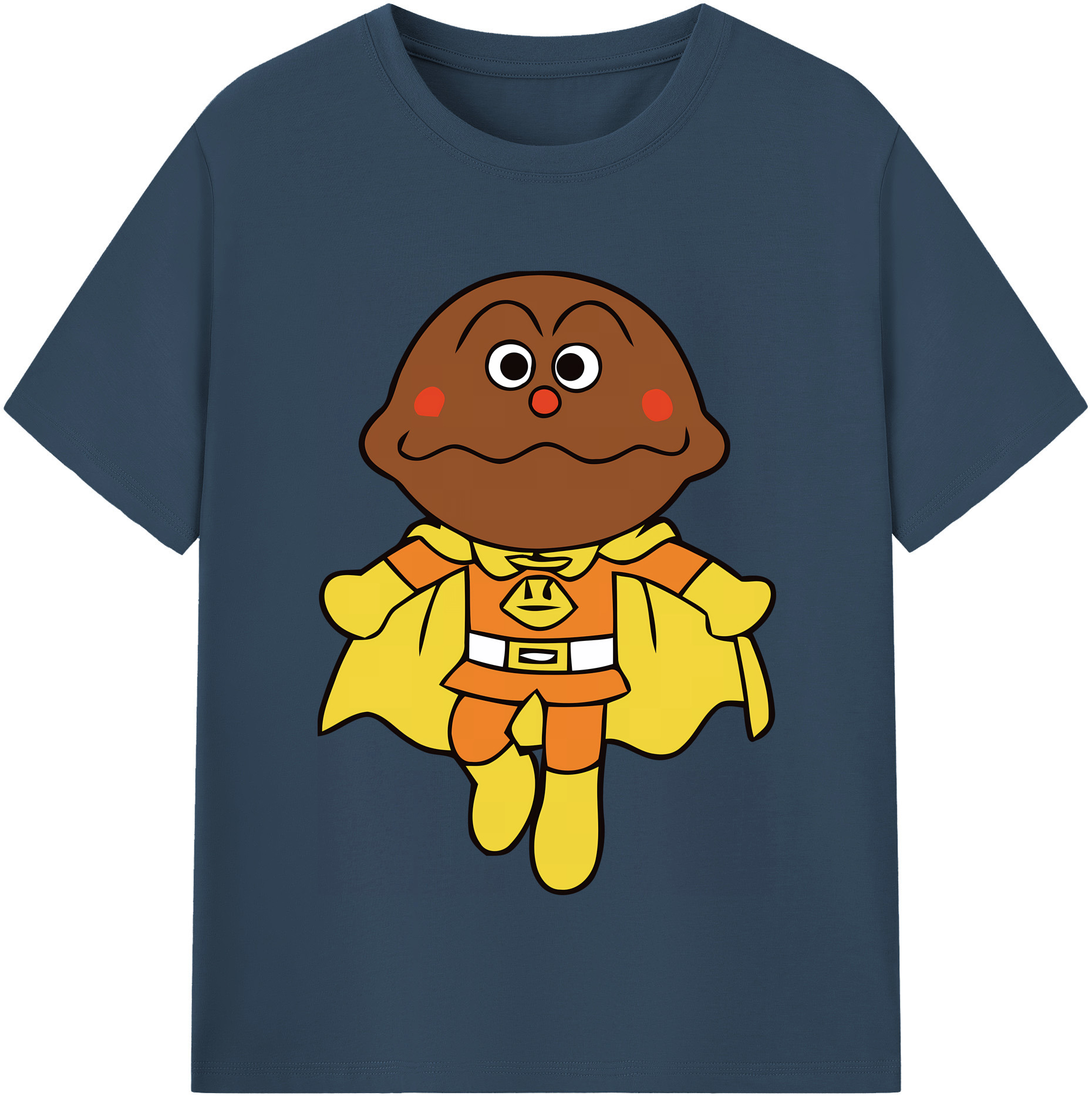 （画像用） アンパンマン Anpanman レディースカジュアルプリントTシャツ（綿100％）