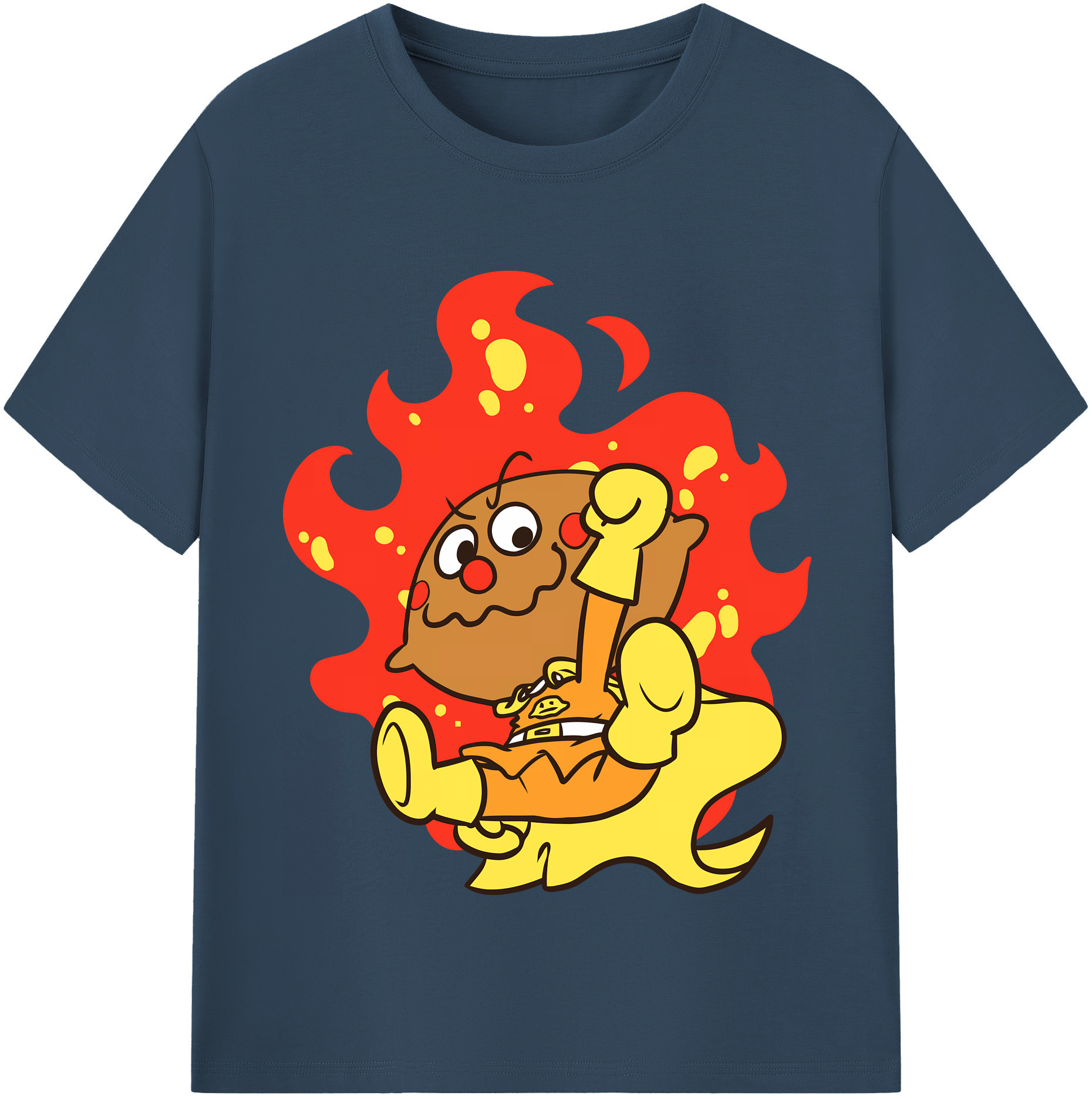 （画像用） アンパンマン Anpanman レディースカジュアルプリントTシャツ（綿100％）