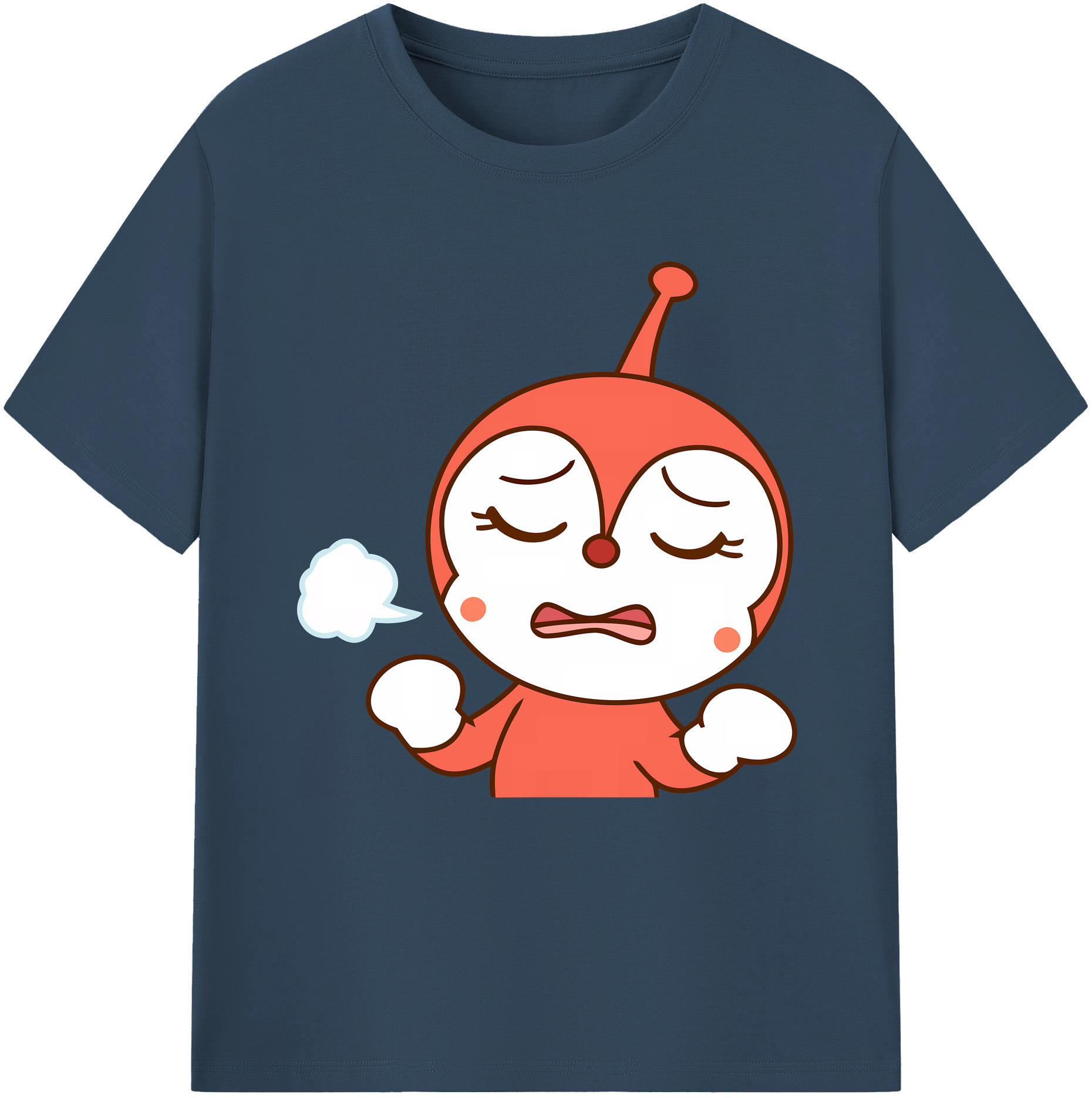 （画像用） アンパンマン Anpanman レディースカジュアルプリントTシャツ（綿100％）