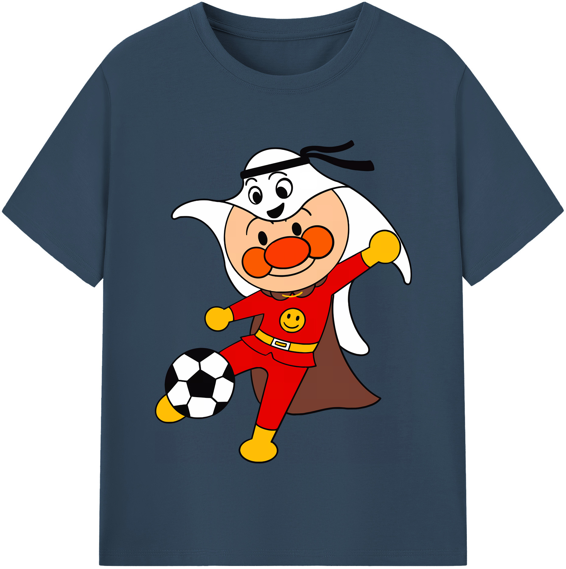 （画像用） アンパンマン Anpanman レディースカジュアルプリントTシャツ（綿100％）