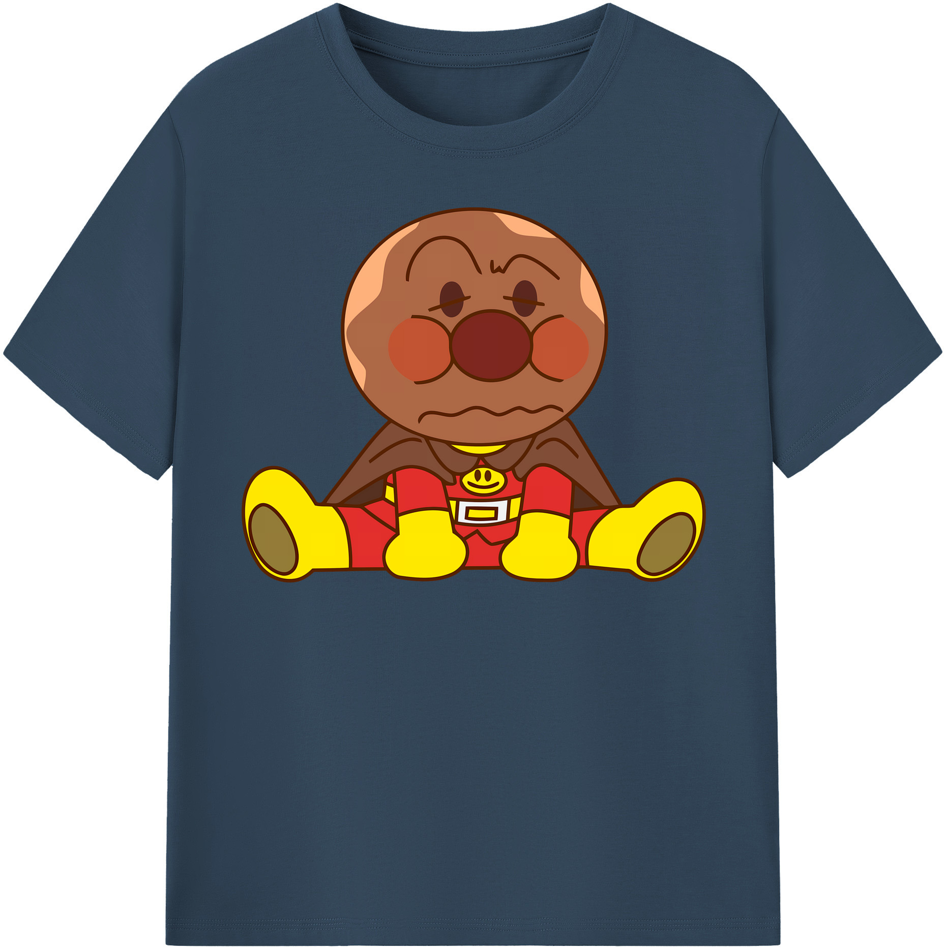 （画像用） アンパンマン Anpanman レディースカジュアルプリントTシャツ（綿100％）