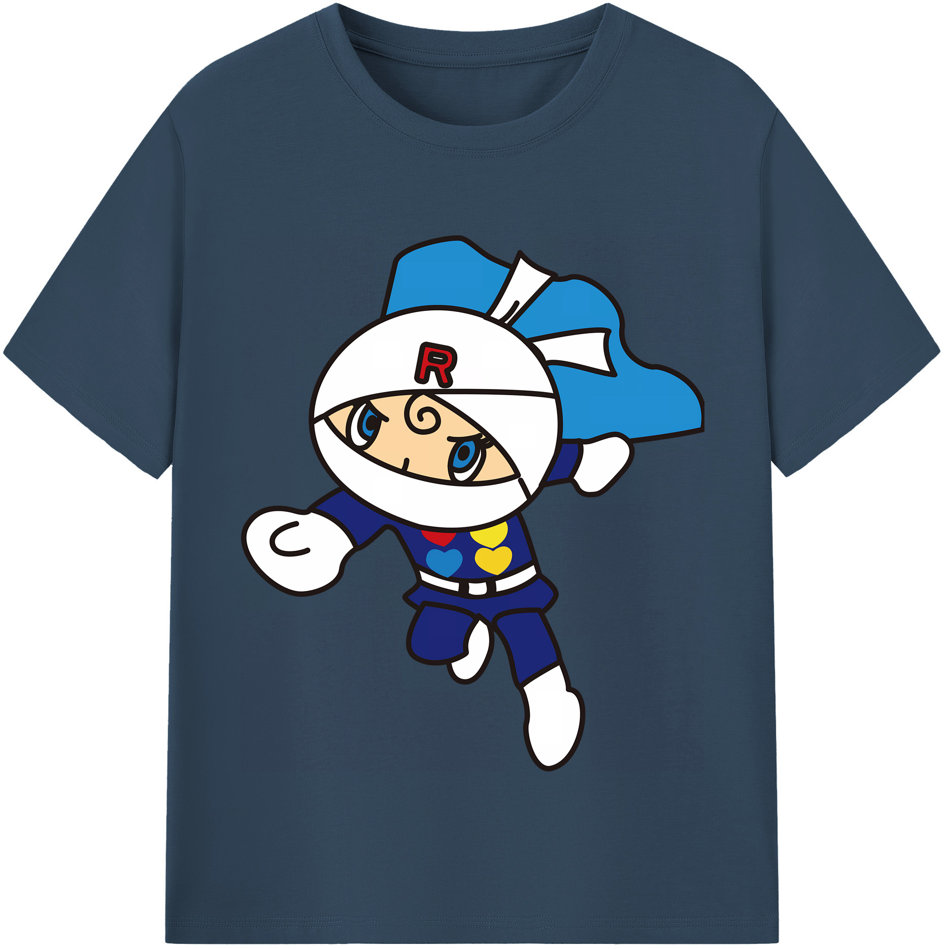 （画像用） アンパンマン Anpanman レディースカジュアルプリントTシャツ（綿100％）