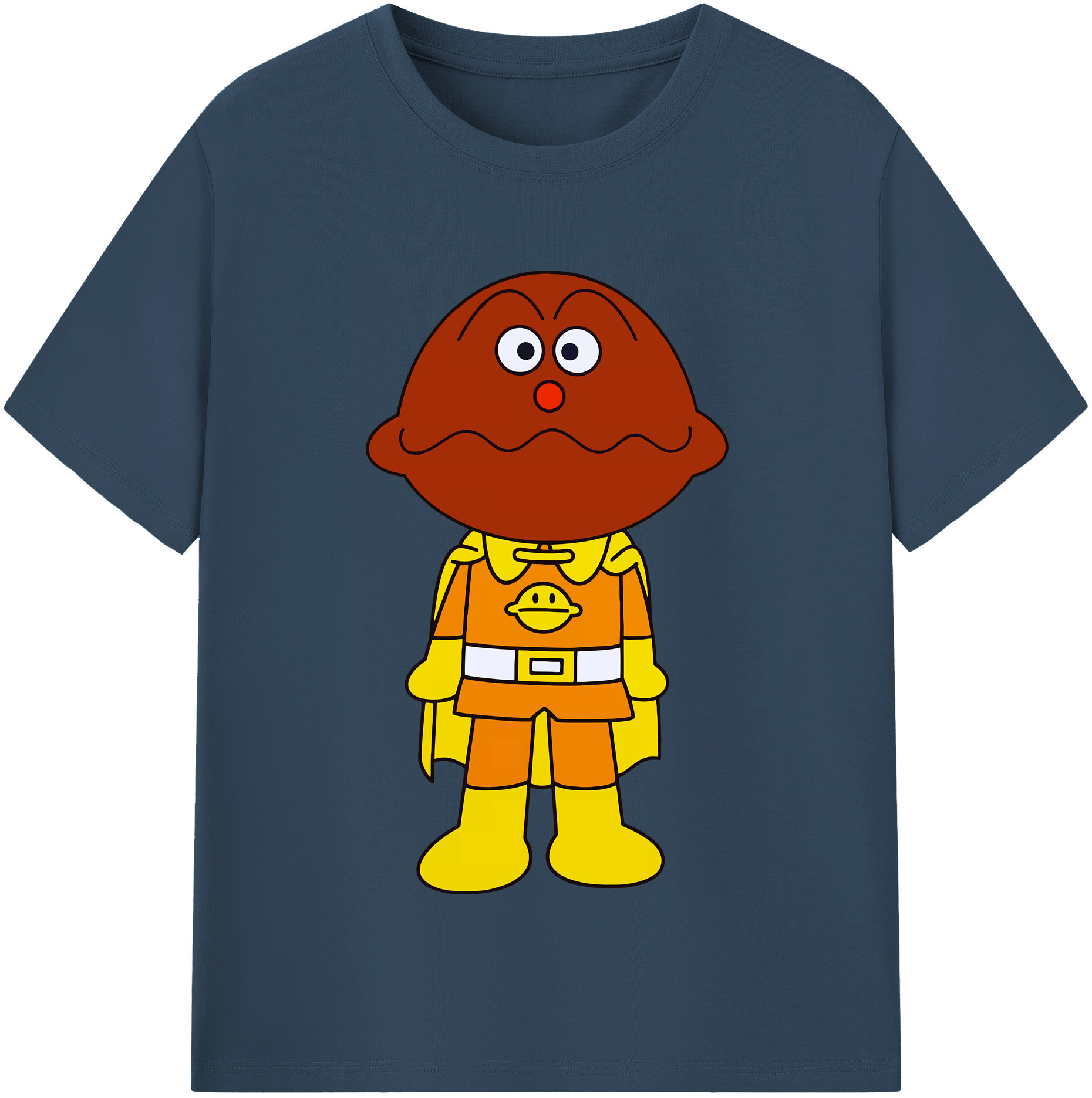 （画像用） アンパンマン Anpanman レディースカジュアルプリントTシャツ（綿100％）