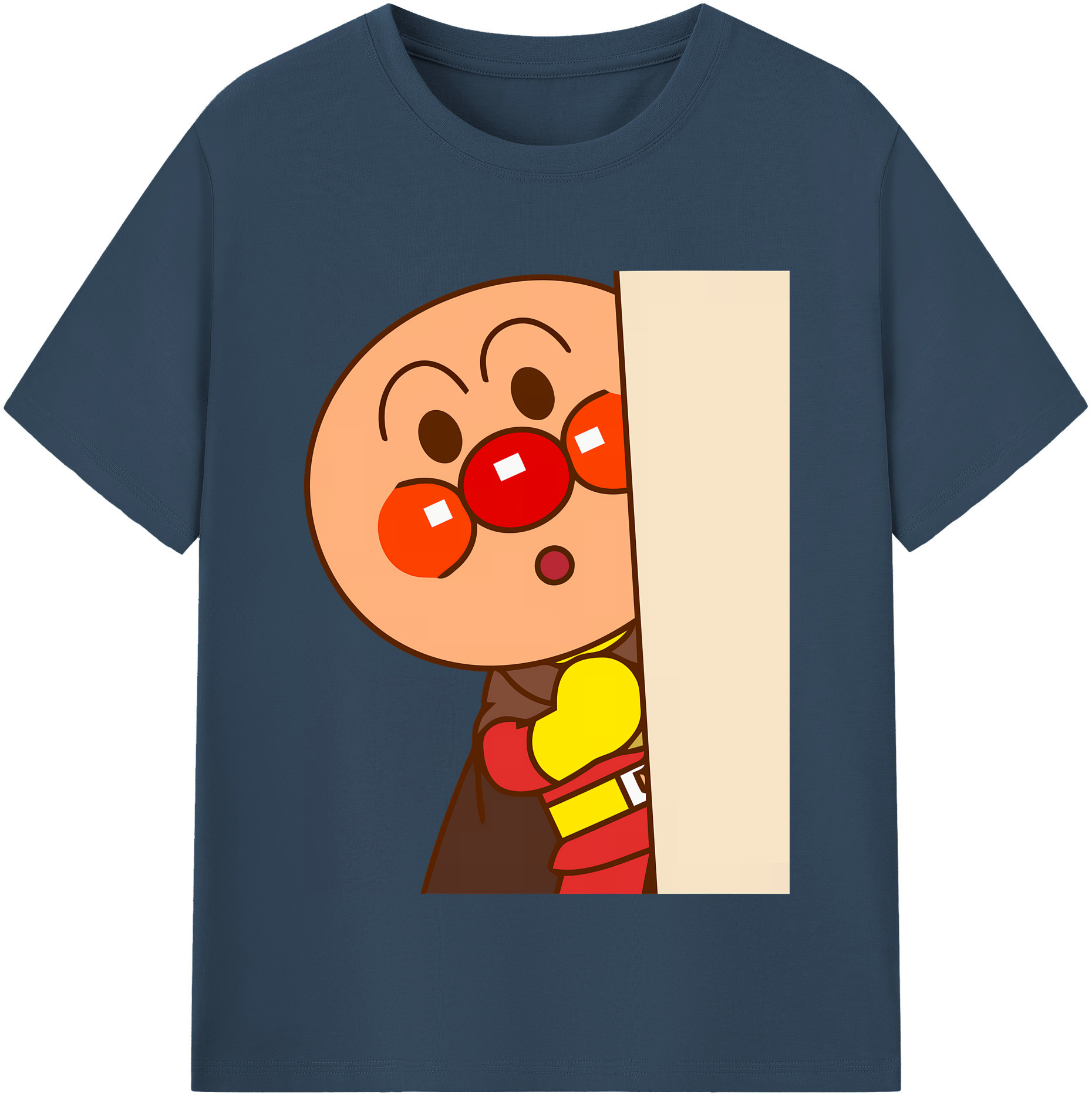 （画像用） アンパンマン Anpanman レディースカジュアルプリントTシャツ（綿100％）