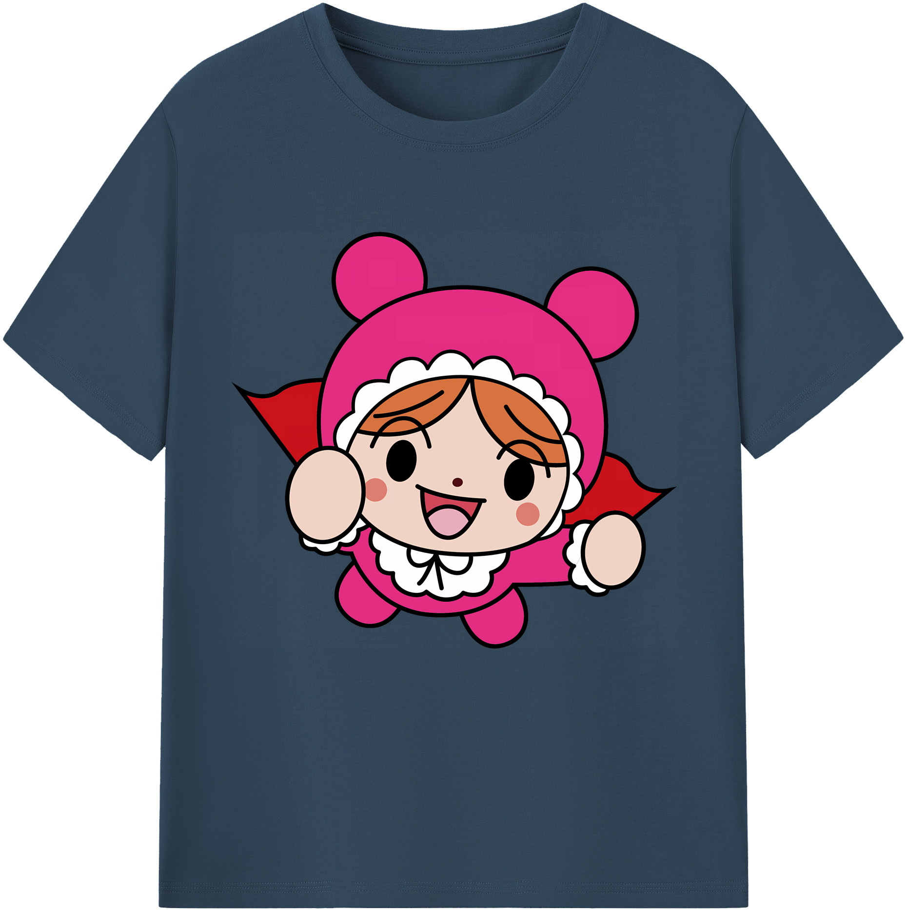 （画像用） アンパンマン Anpanman レディースカジュアルプリントTシャツ（綿100％）