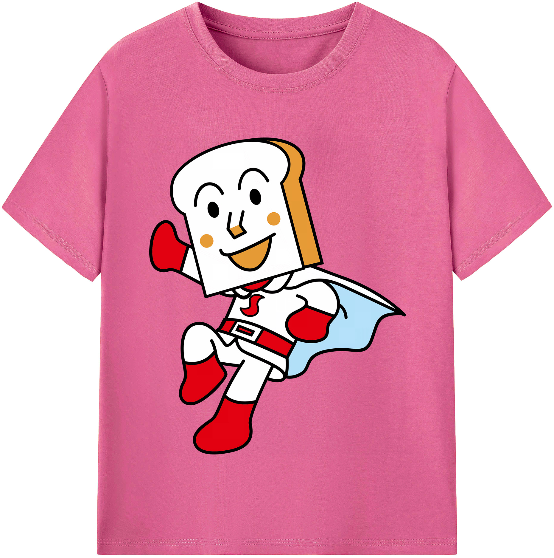 （画像用） アンパンマン Anpanman レディースカジュアルプリントTシャツ（綿100％）