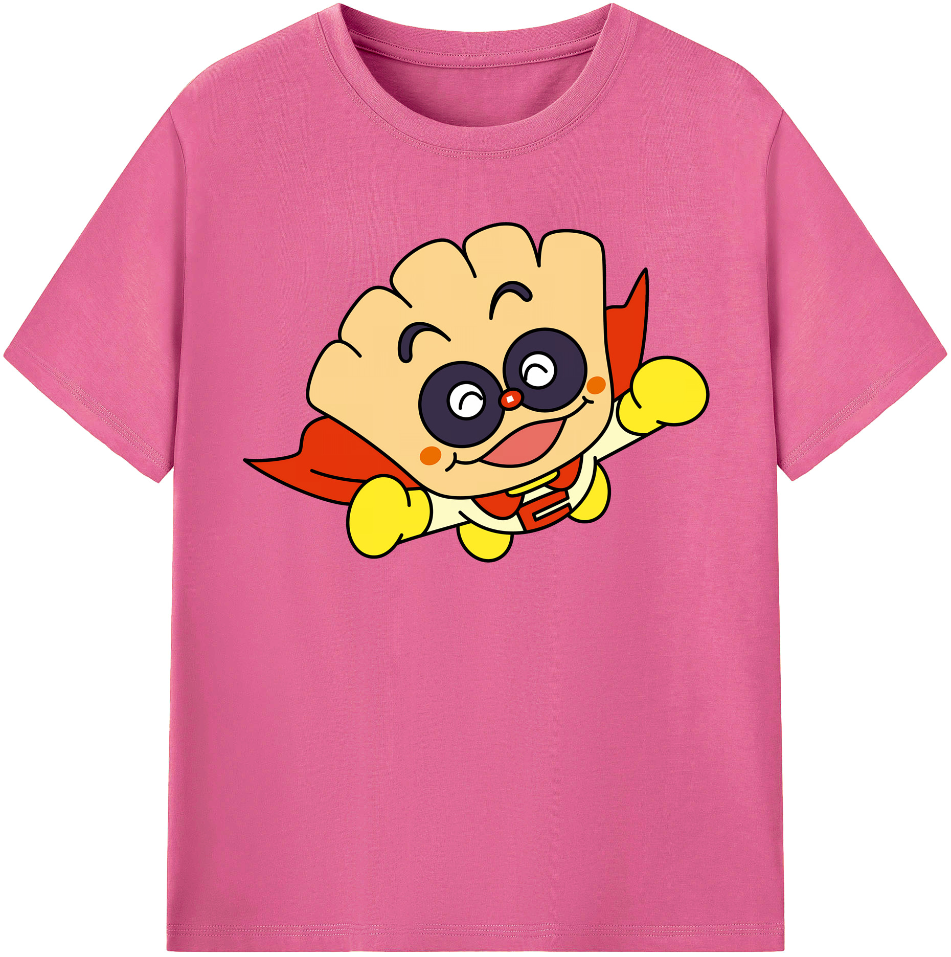 （画像用） アンパンマン Anpanman レディースカジュアルプリントTシャツ（綿100％）
