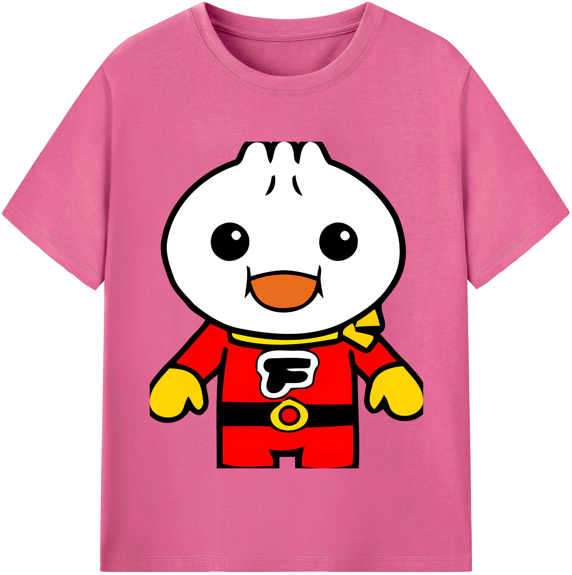 （画像用） アンパンマン Anpanman レディースカジュアルプリントTシャツ（綿100％）
