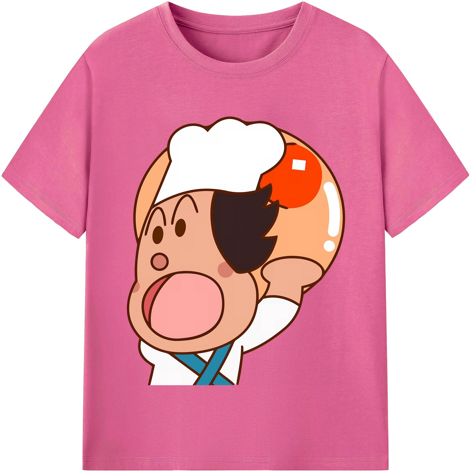 （画像用） アンパンマン Anpanman レディースカジュアルプリントTシャツ（綿100％）