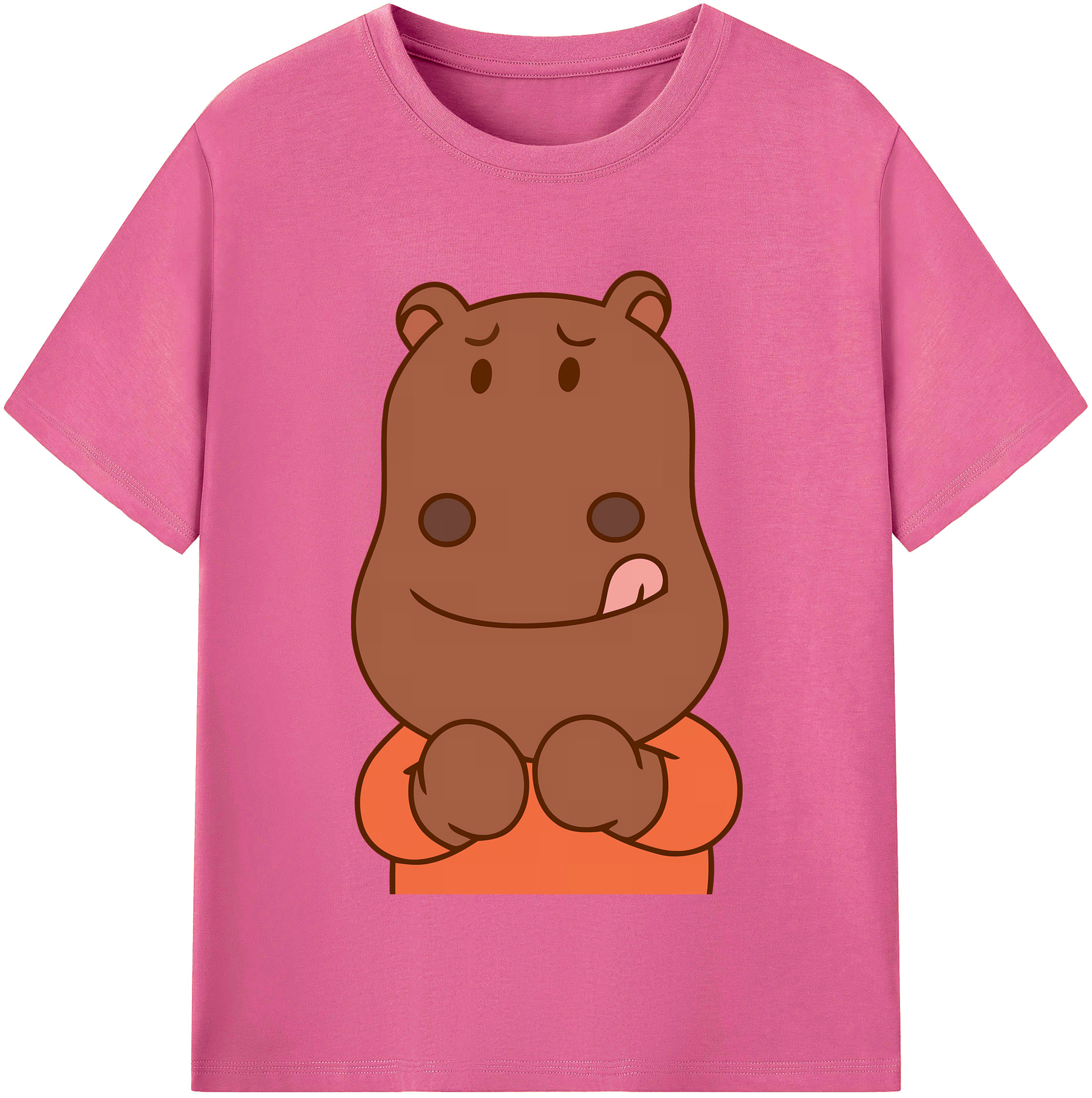 （画像用） アンパンマン Anpanman レディースカジュアルプリントTシャツ（綿100％）