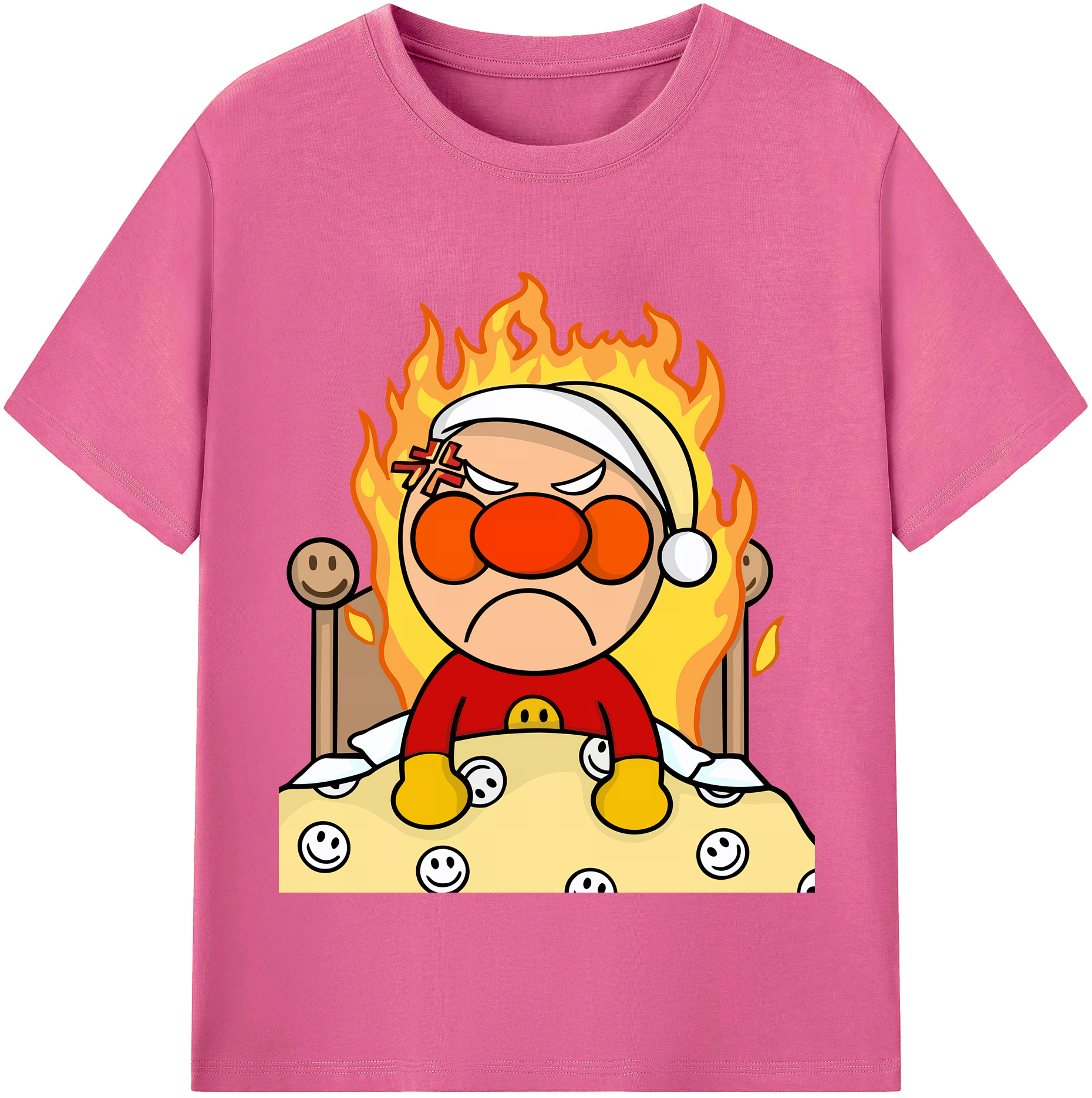 （画像用） アンパンマン Anpanman レディースカジュアルプリントTシャツ（綿100％）
