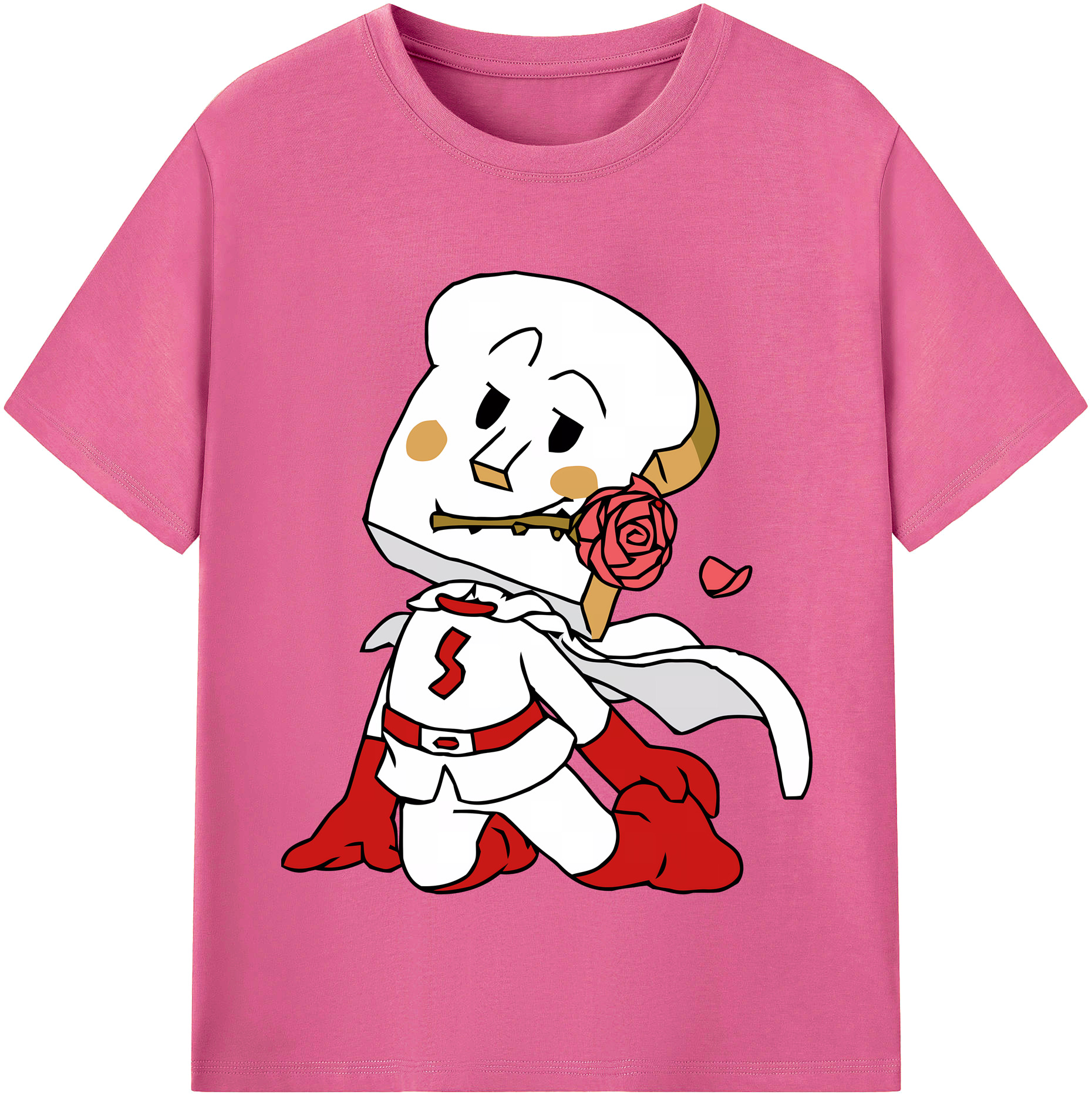 （画像用） アンパンマン Anpanman レディースカジュアルプリントTシャツ（綿100％）