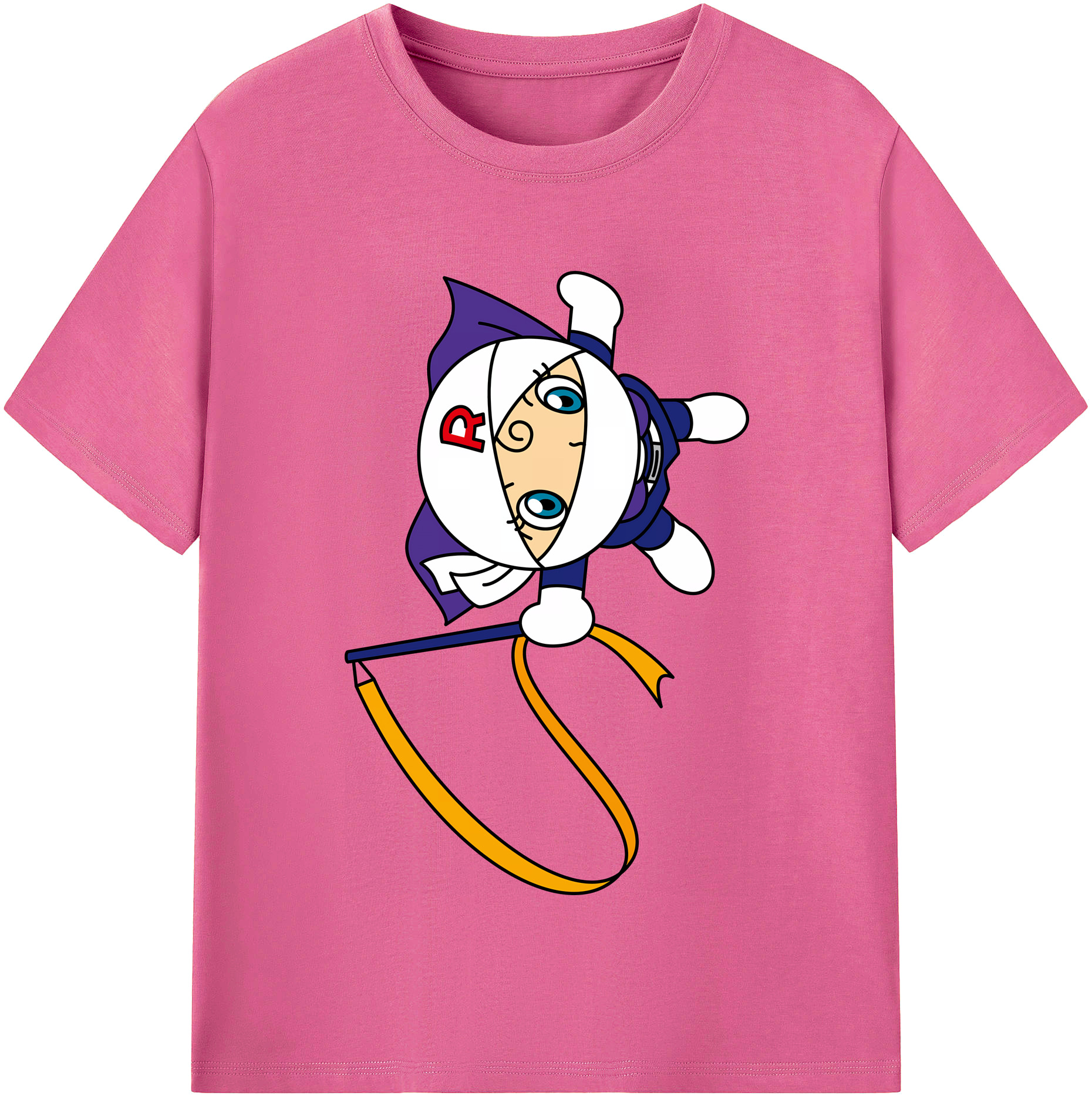 （画像用） アンパンマン Anpanman レディースカジュアルプリントTシャツ（綿100％）