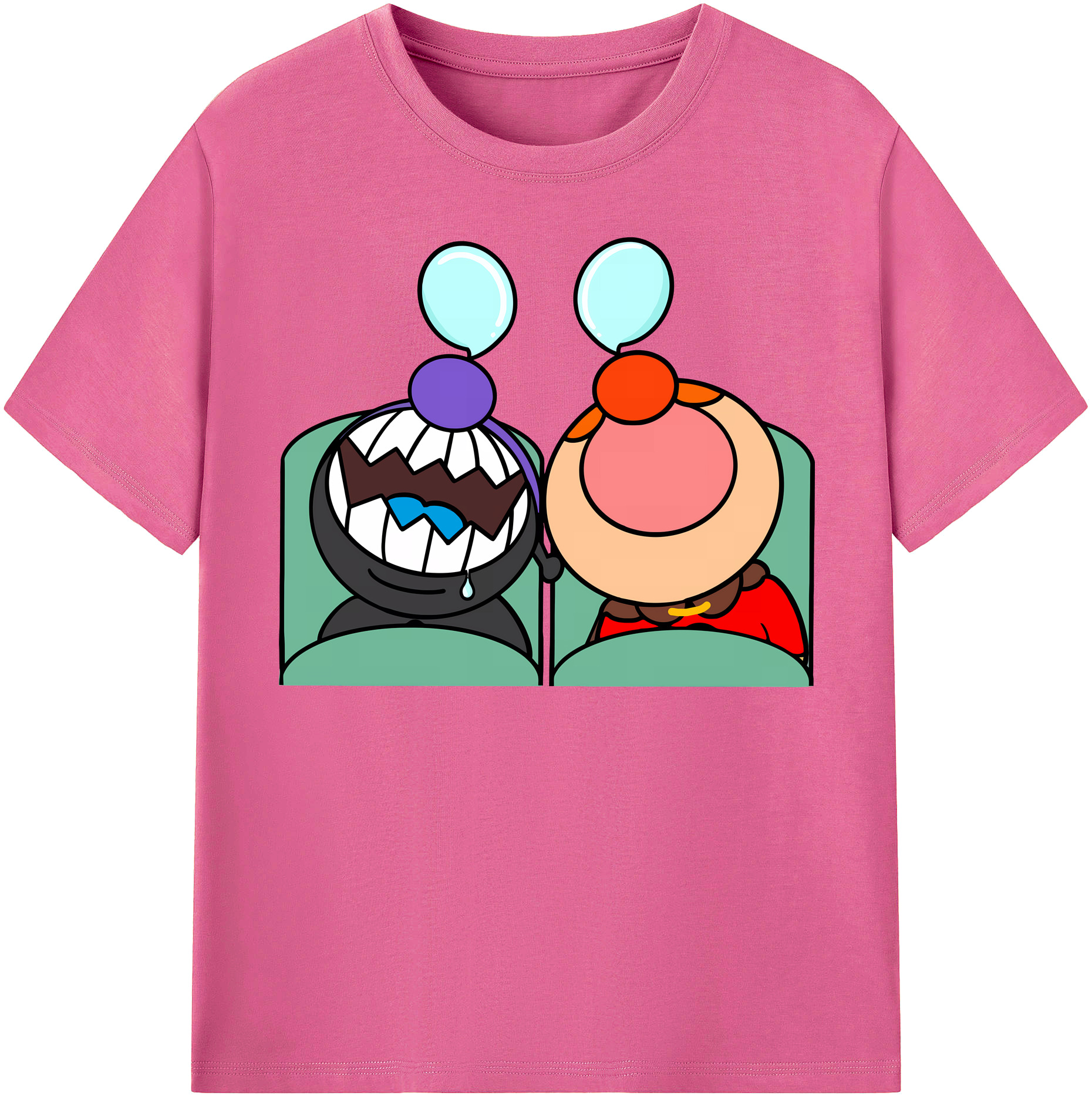 （画像用） アンパンマン Anpanman レディースカジュアルプリントTシャツ（綿100％）
