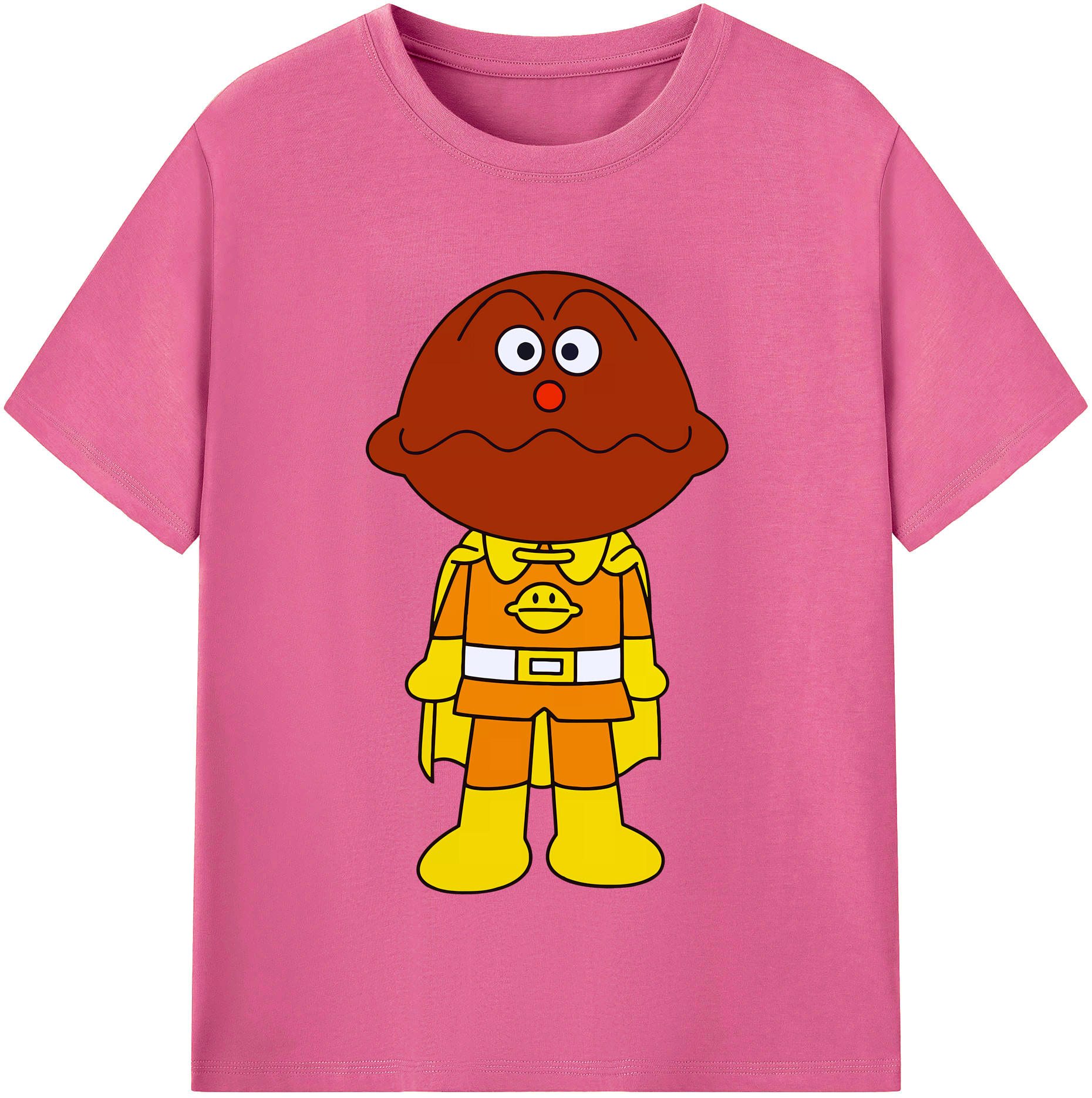 （画像用） アンパンマン Anpanman レディースカジュアルプリントTシャツ（綿100％）