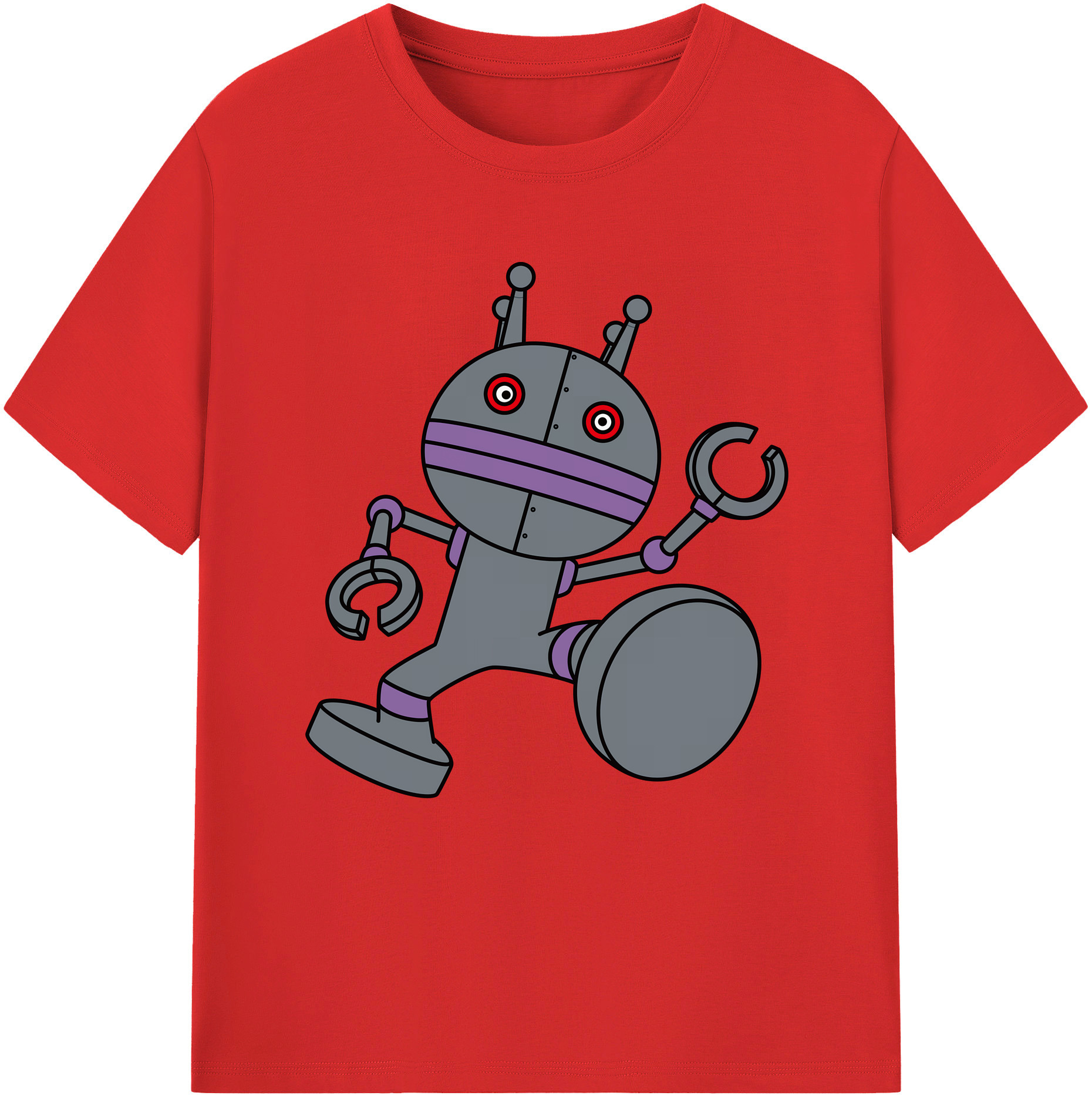 （画像用） アンパンマン Anpanman レディースカジュアルプリントTシャツ（綿100％）