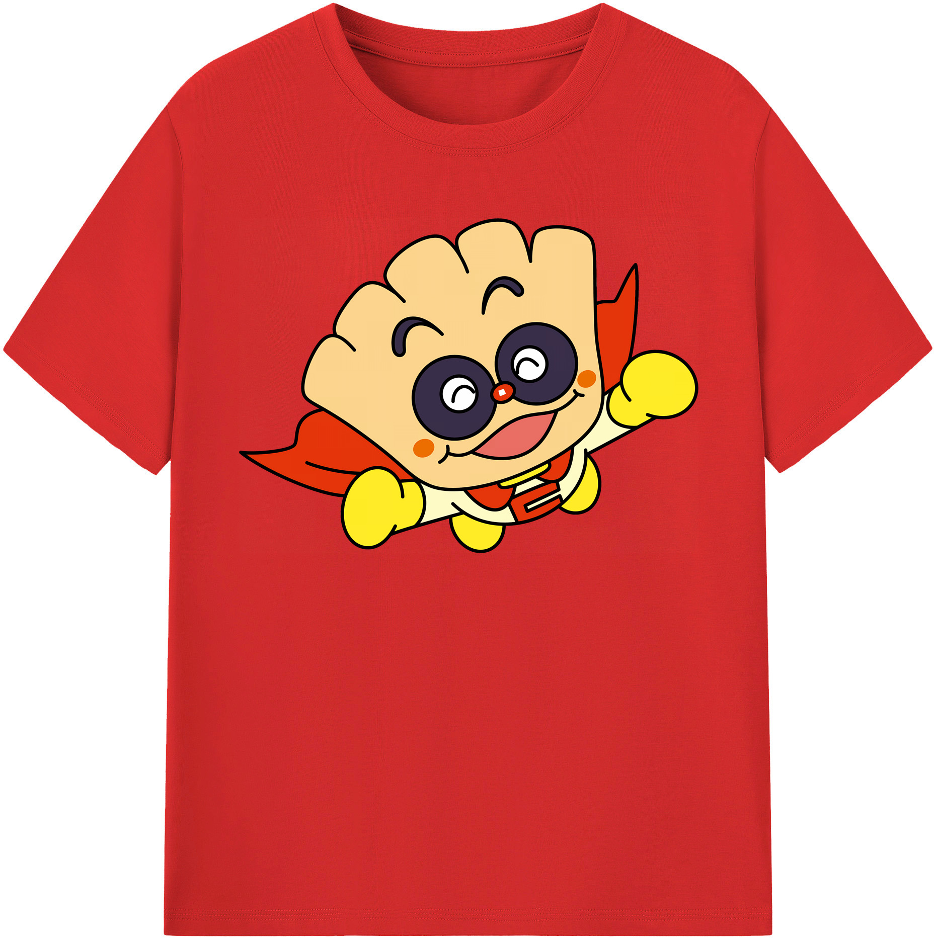 （画像用） アンパンマン Anpanman レディースカジュアルプリントTシャツ（綿100％）