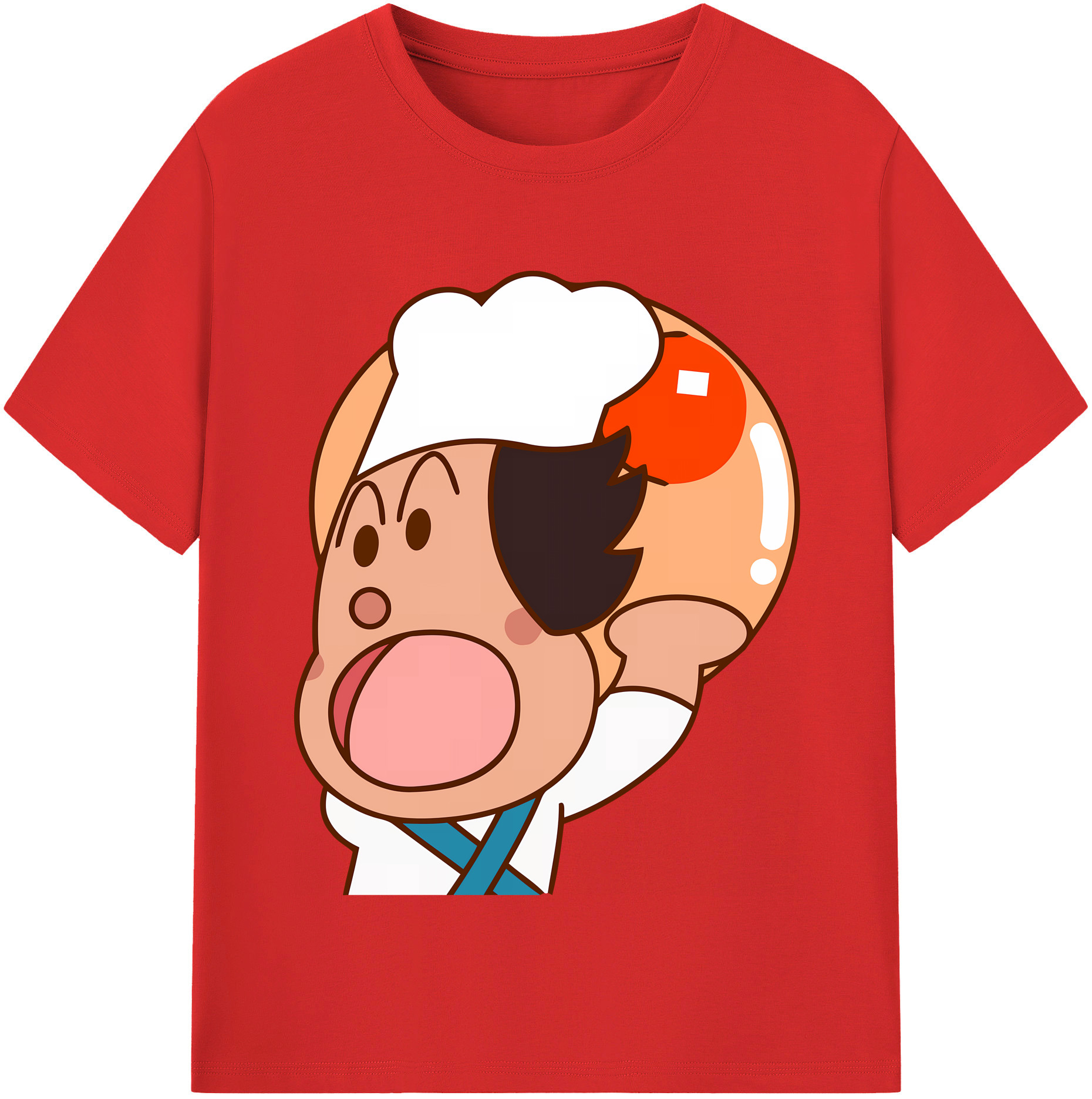 （画像用） アンパンマン Anpanman レディースカジュアルプリントTシャツ（綿100％）