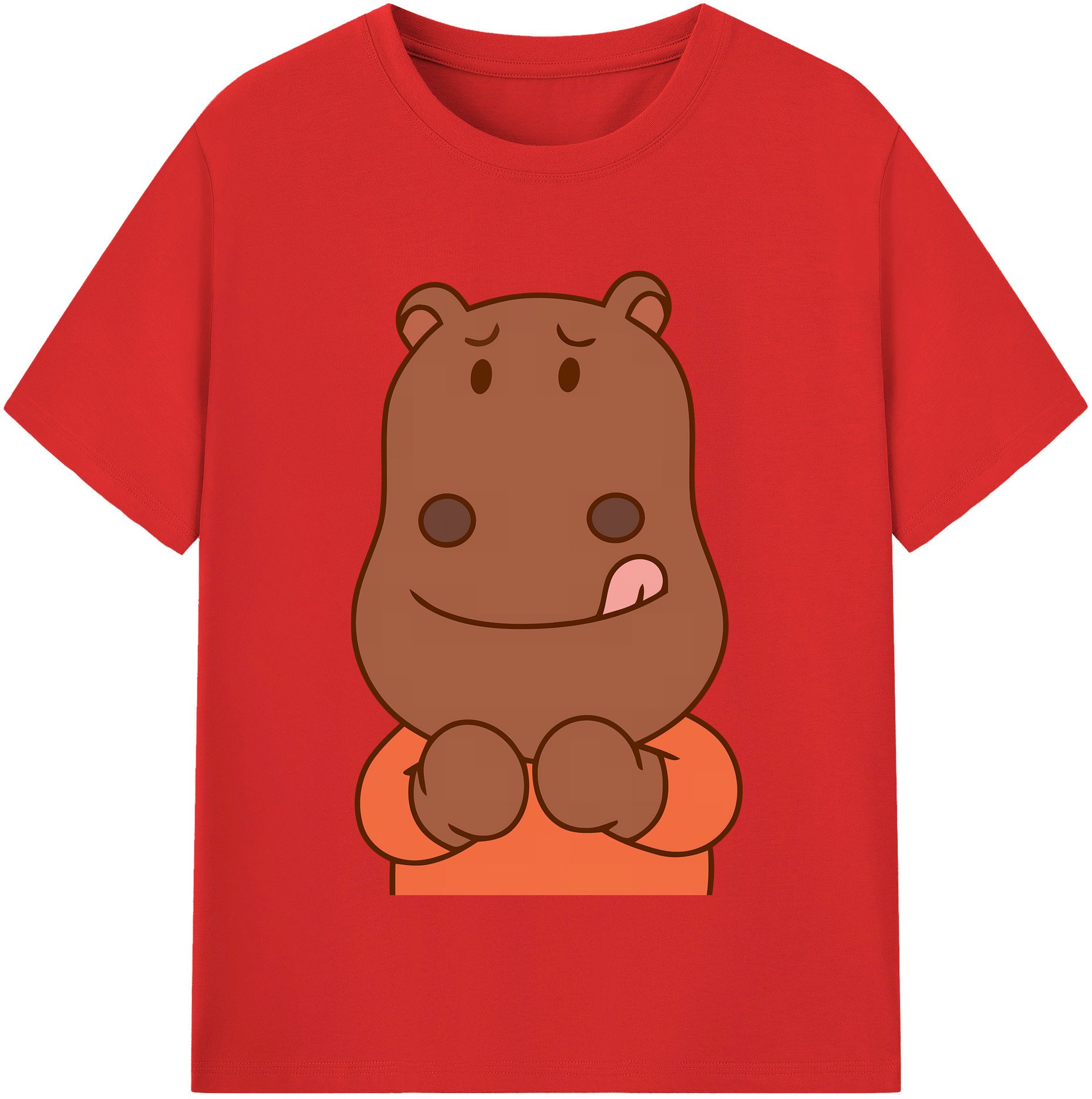 （画像用） アンパンマン Anpanman レディースカジュアルプリントTシャツ（綿100％）