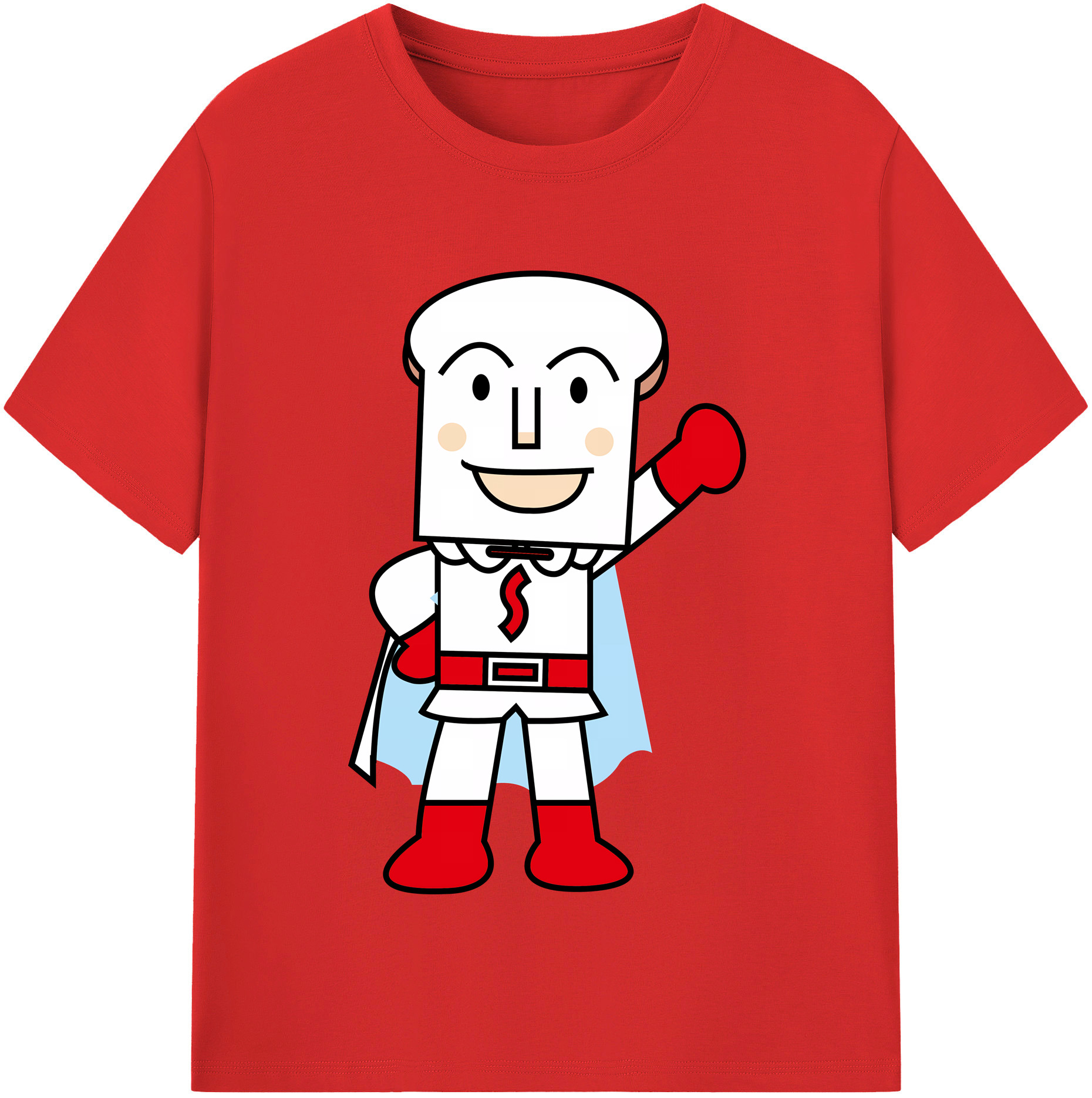 （画像用） アンパンマン Anpanman レディースカジュアルプリントTシャツ（綿100％）