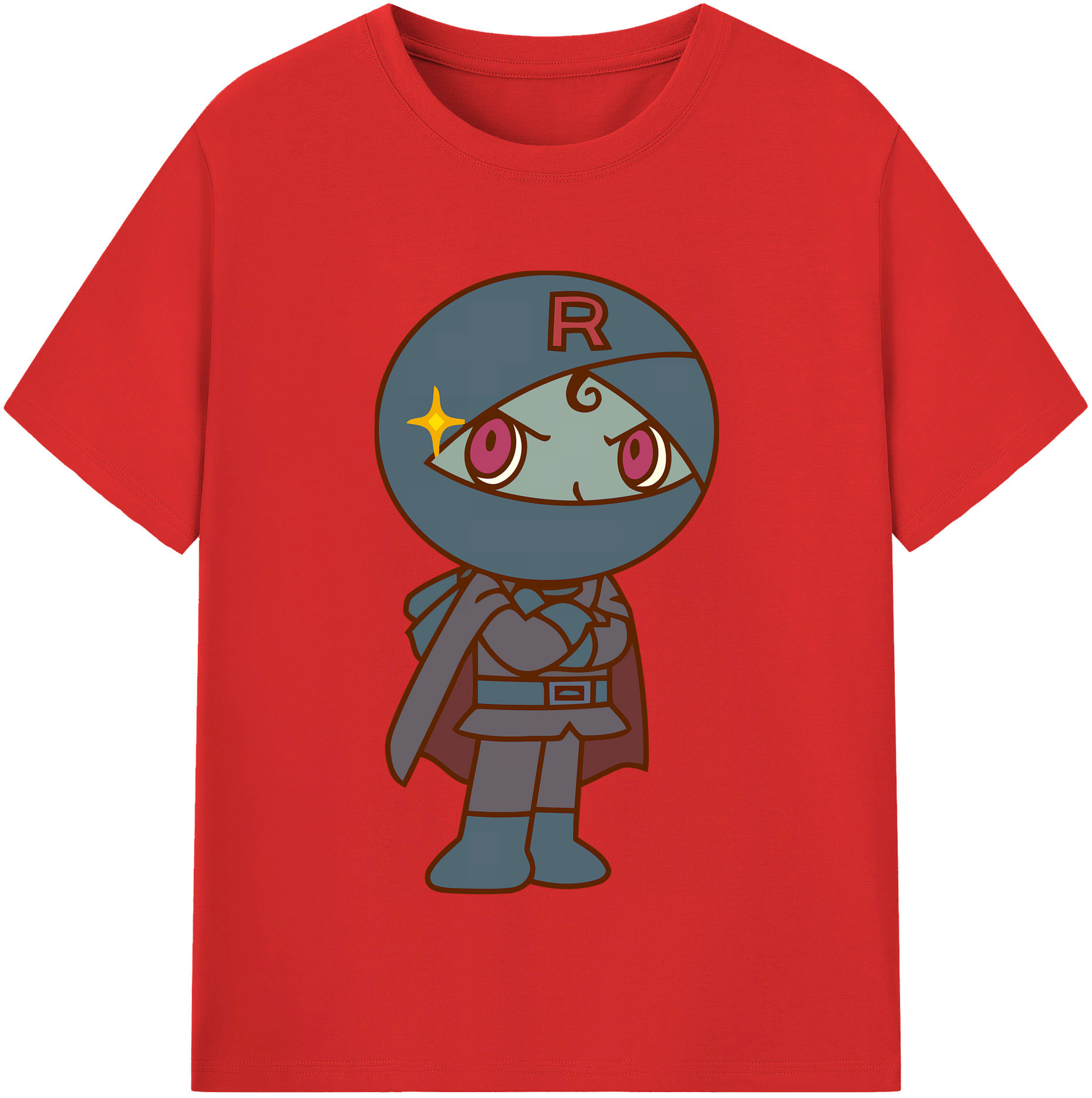 （画像用） アンパンマン Anpanman レディースカジュアルプリントTシャツ（綿100％）