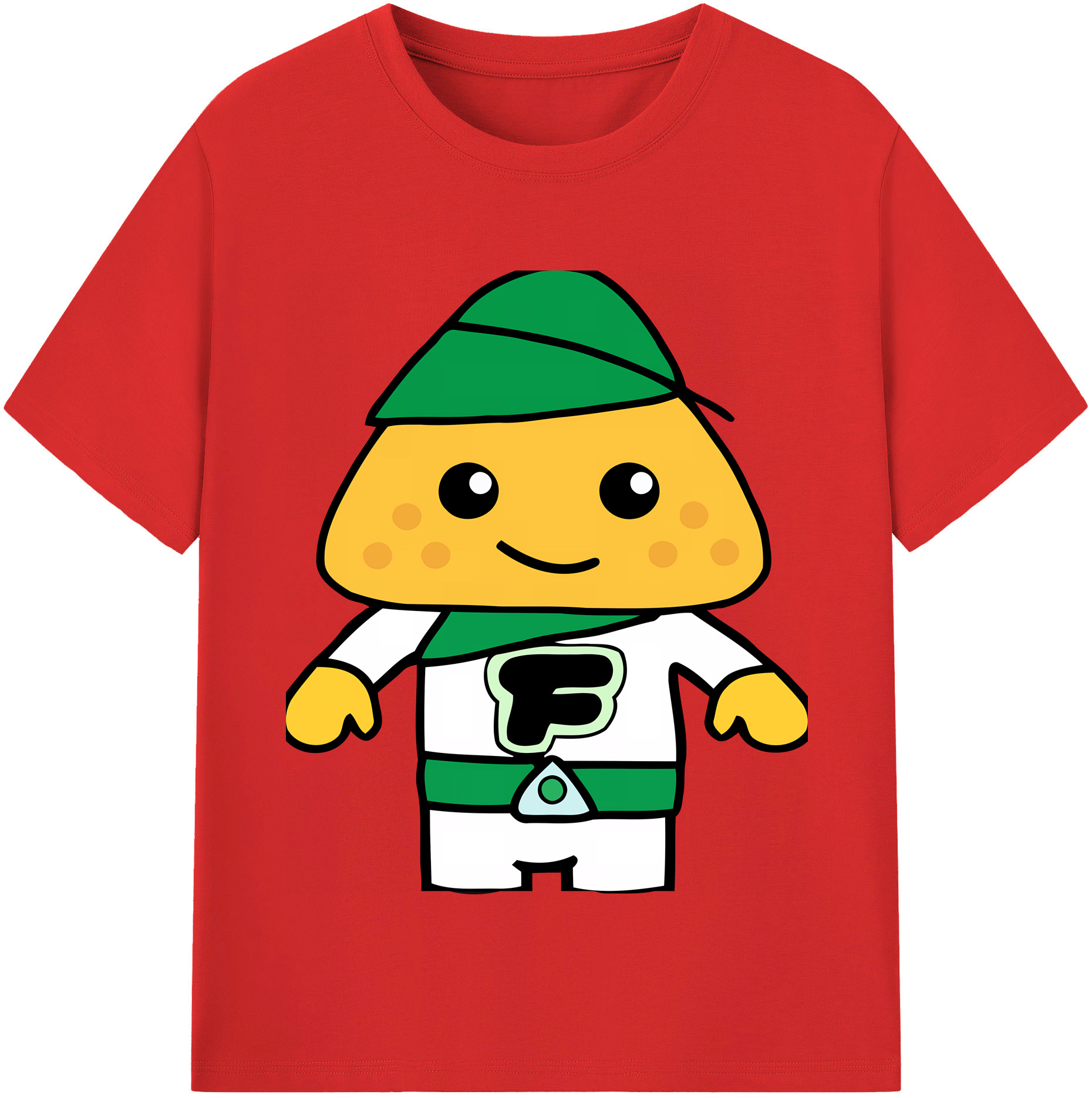 （画像用） アンパンマン Anpanman レディースカジュアルプリントTシャツ（綿100％）