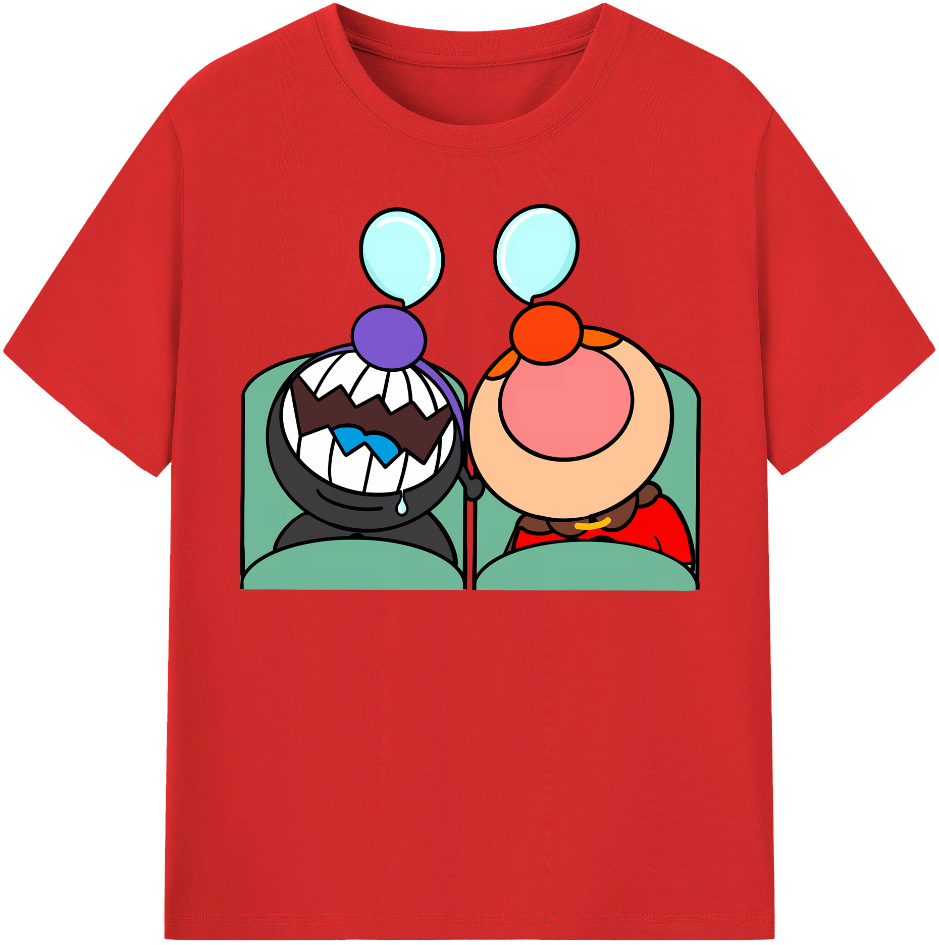 （画像用） アンパンマン Anpanman レディースカジュアルプリントTシャツ（綿100％）
