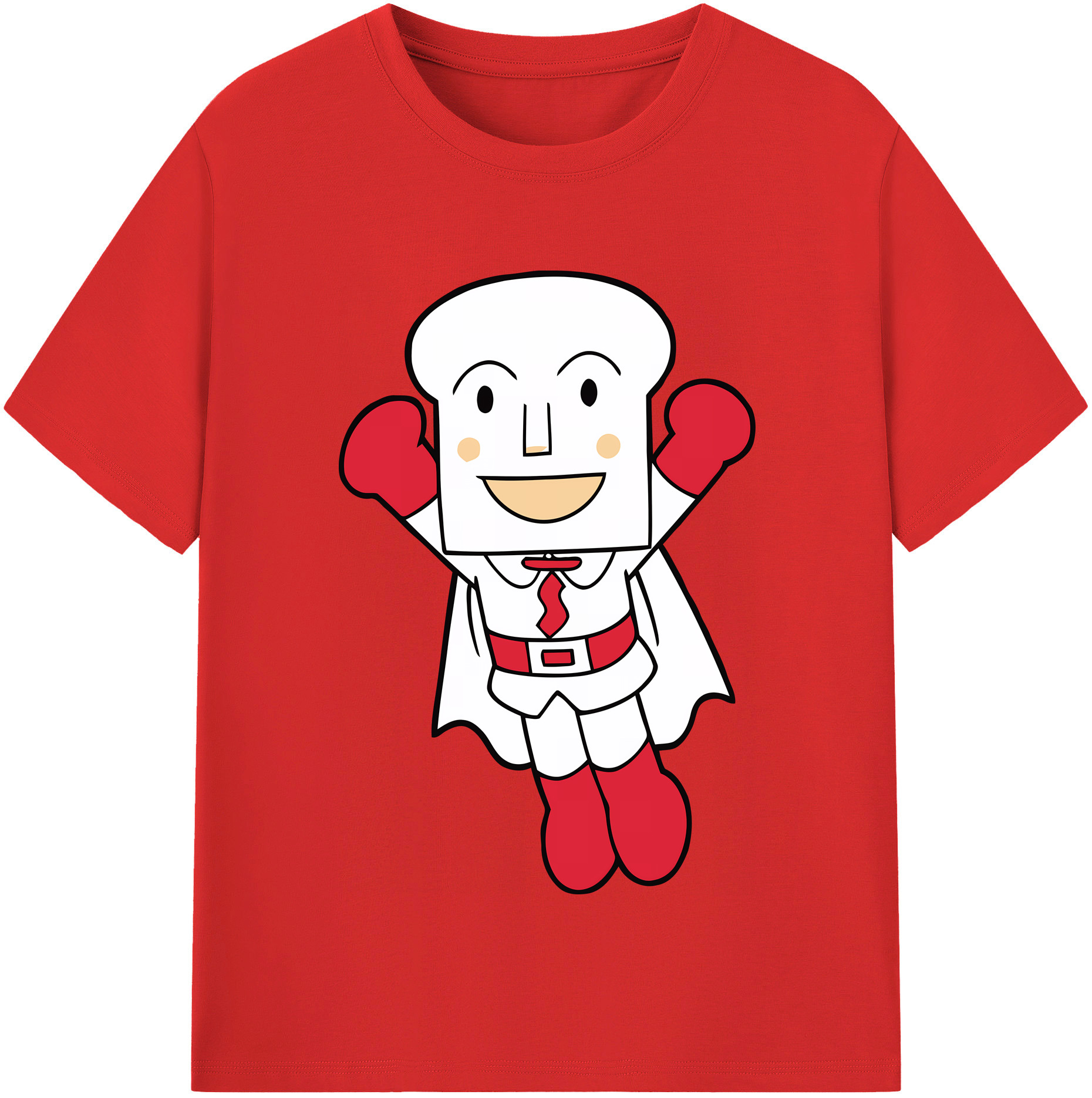 （画像用） アンパンマン Anpanman レディースカジュアルプリントTシャツ（綿100％）
