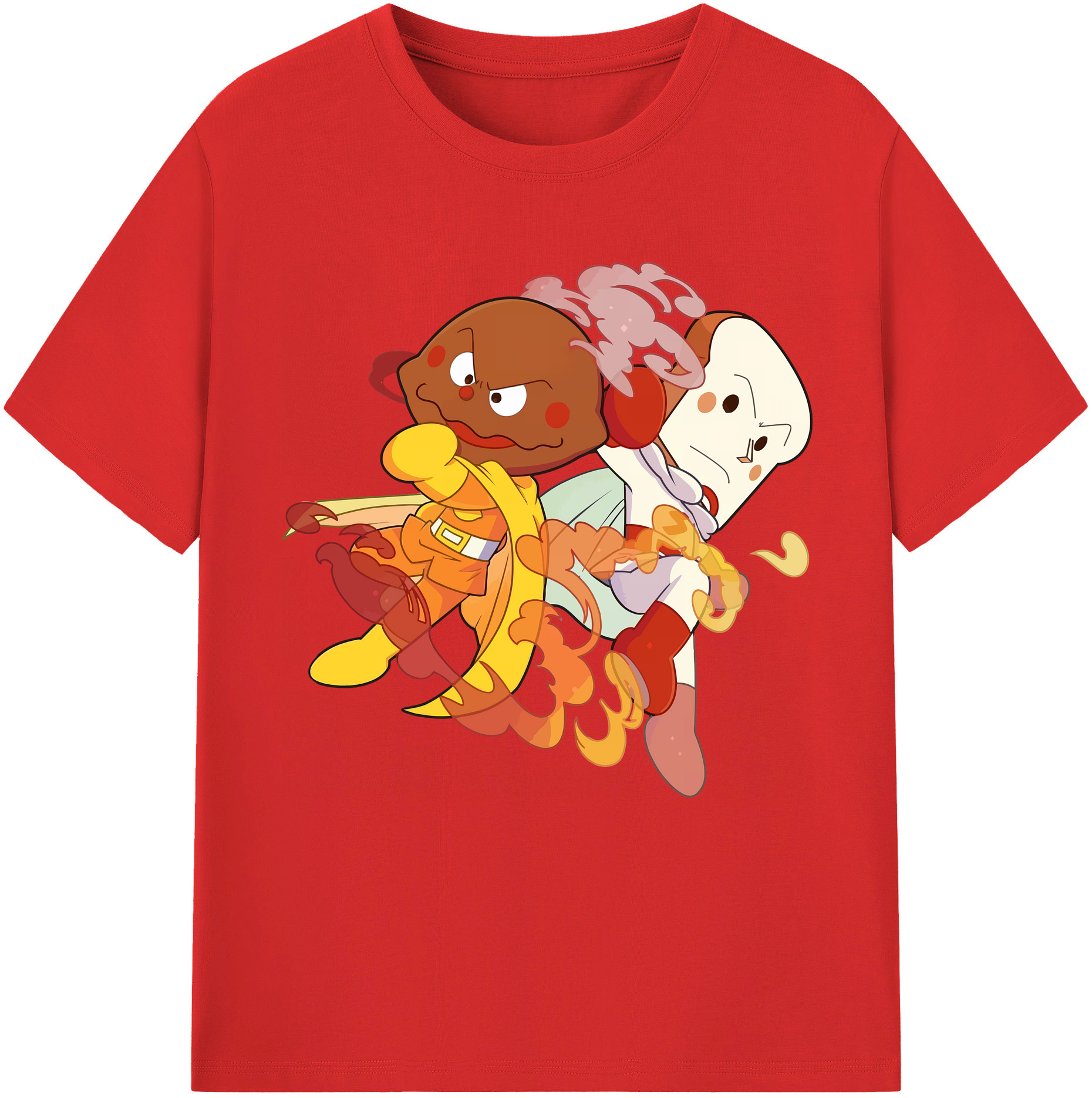 （画像用） アンパンマン Anpanman レディースカジュアルプリントTシャツ（綿100％）