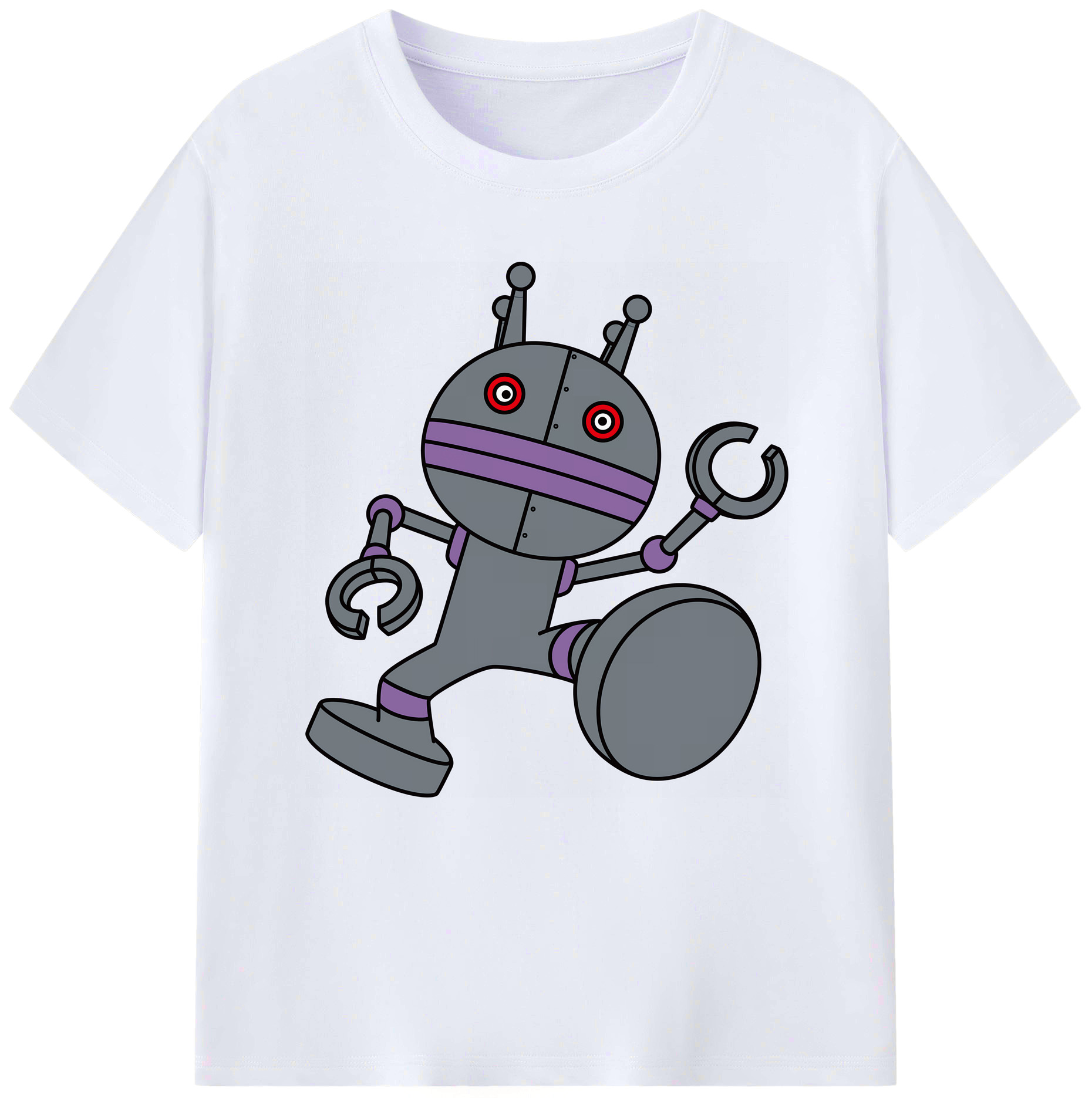 （画像用） アンパンマン Anpanman レディースカジュアルプリントTシャツ（綿100％）