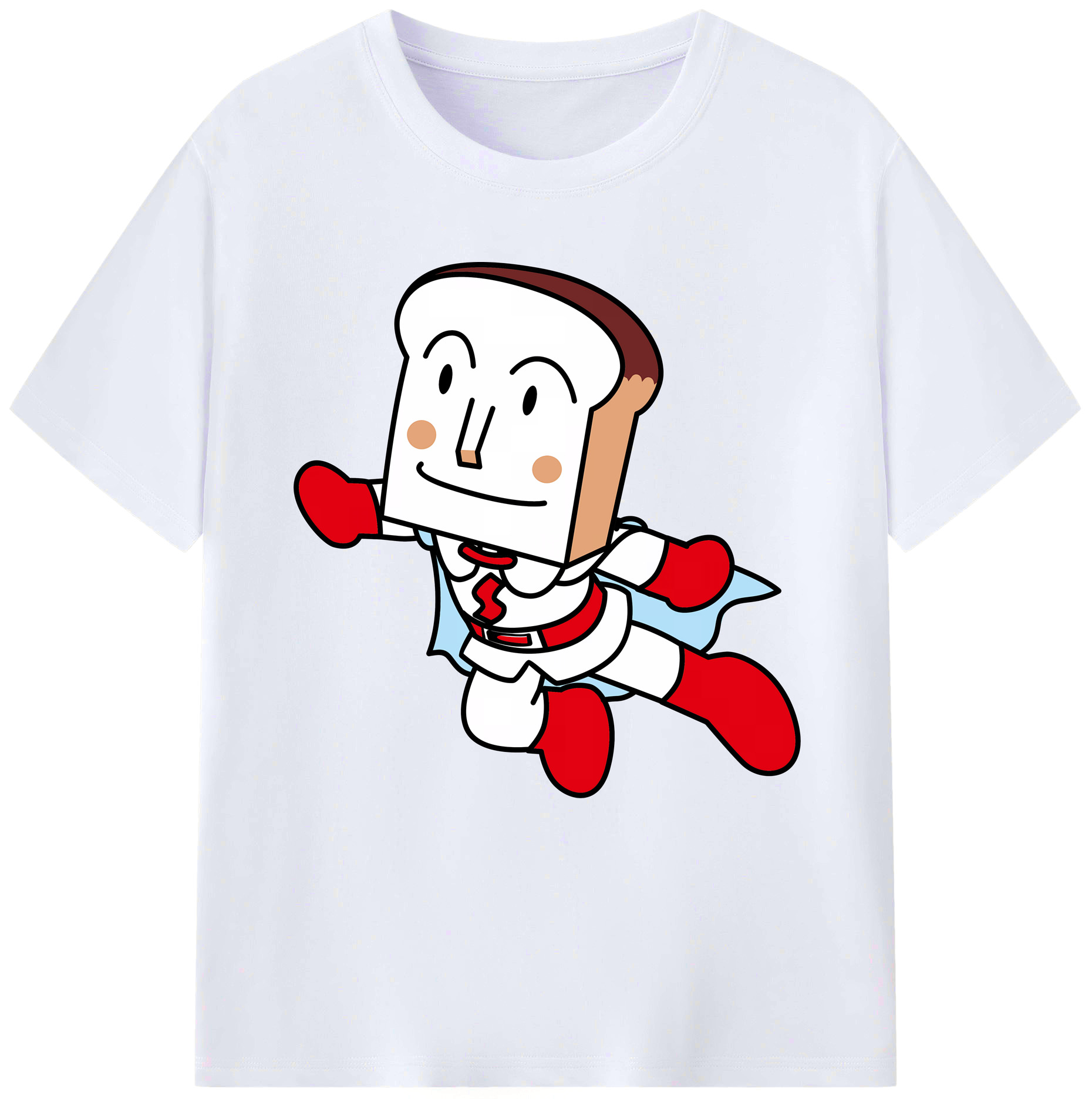 （画像用） アンパンマン Anpanman レディースカジュアルプリントTシャツ（綿100％）
