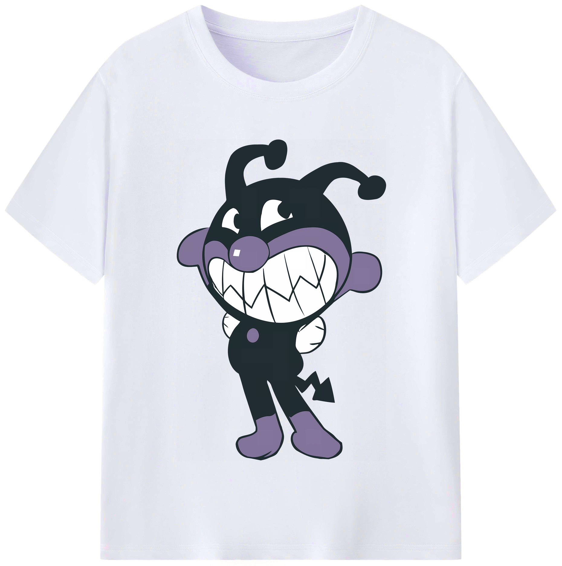 （画像用） アンパンマン Anpanman レディースカジュアルプリントTシャツ（綿100％）