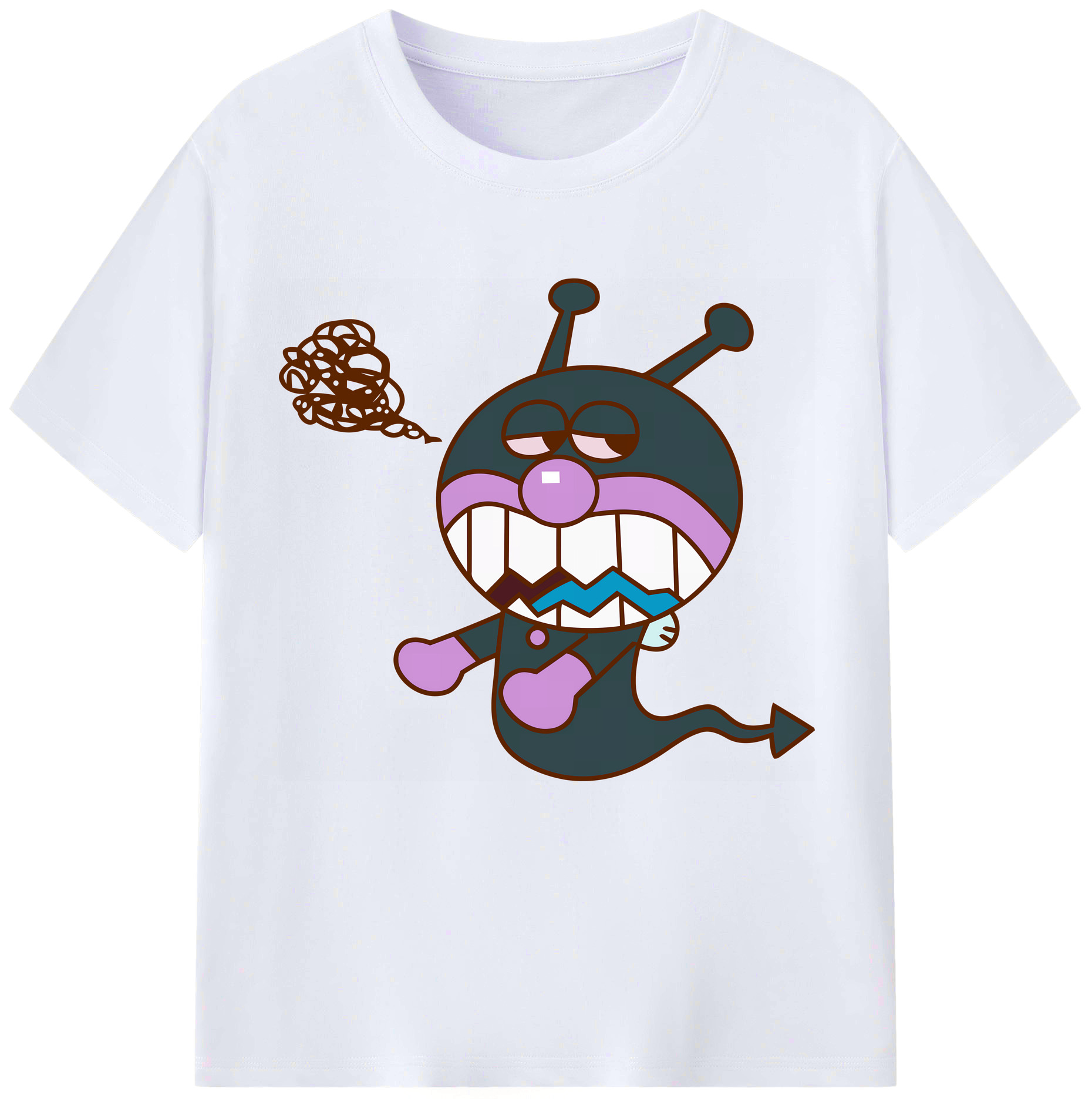 （画像用） アンパンマン Anpanman レディースカジュアルプリントTシャツ（綿100％）
