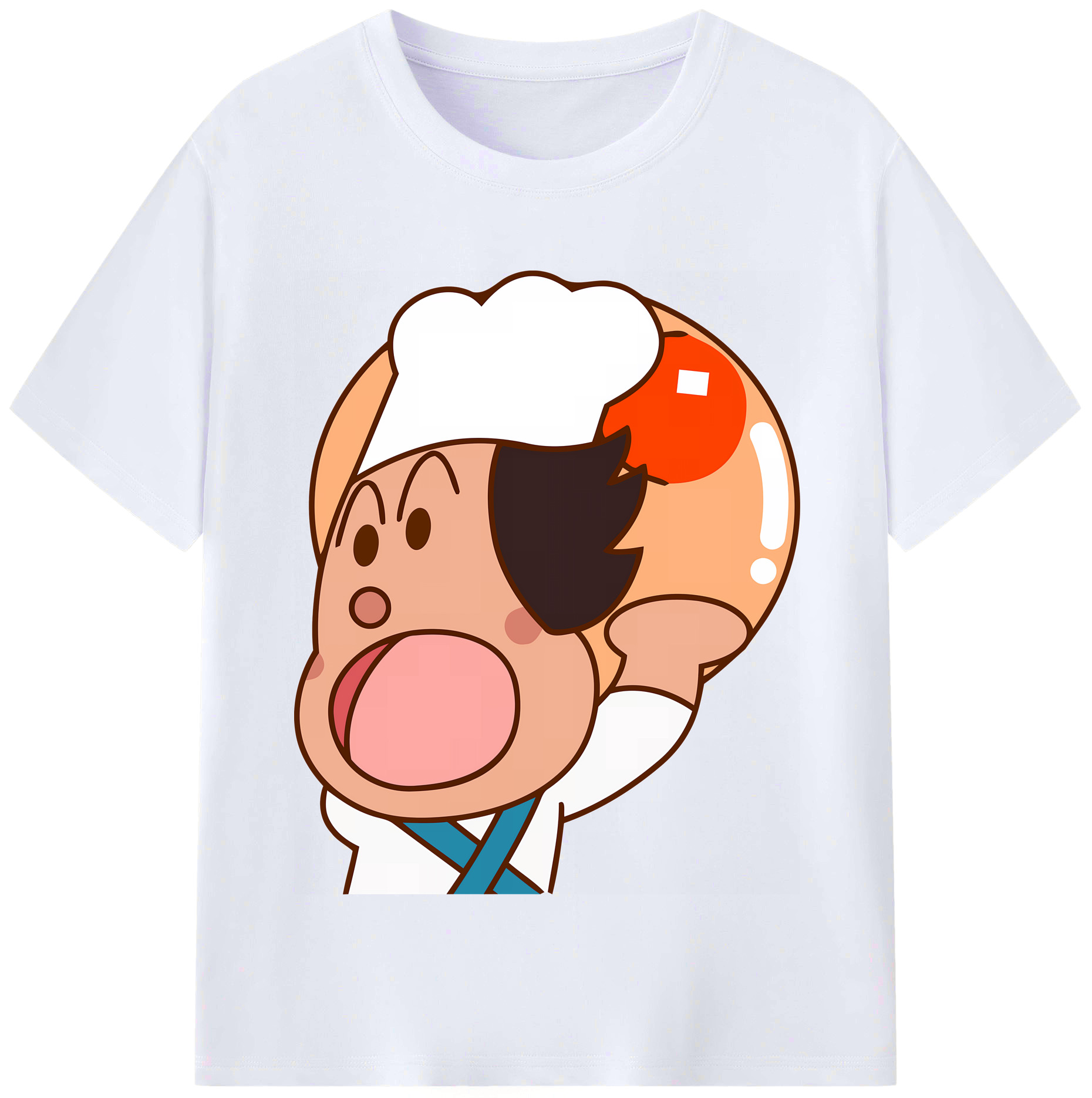 （画像用） アンパンマン Anpanman レディースカジュアルプリントTシャツ（綿100％）