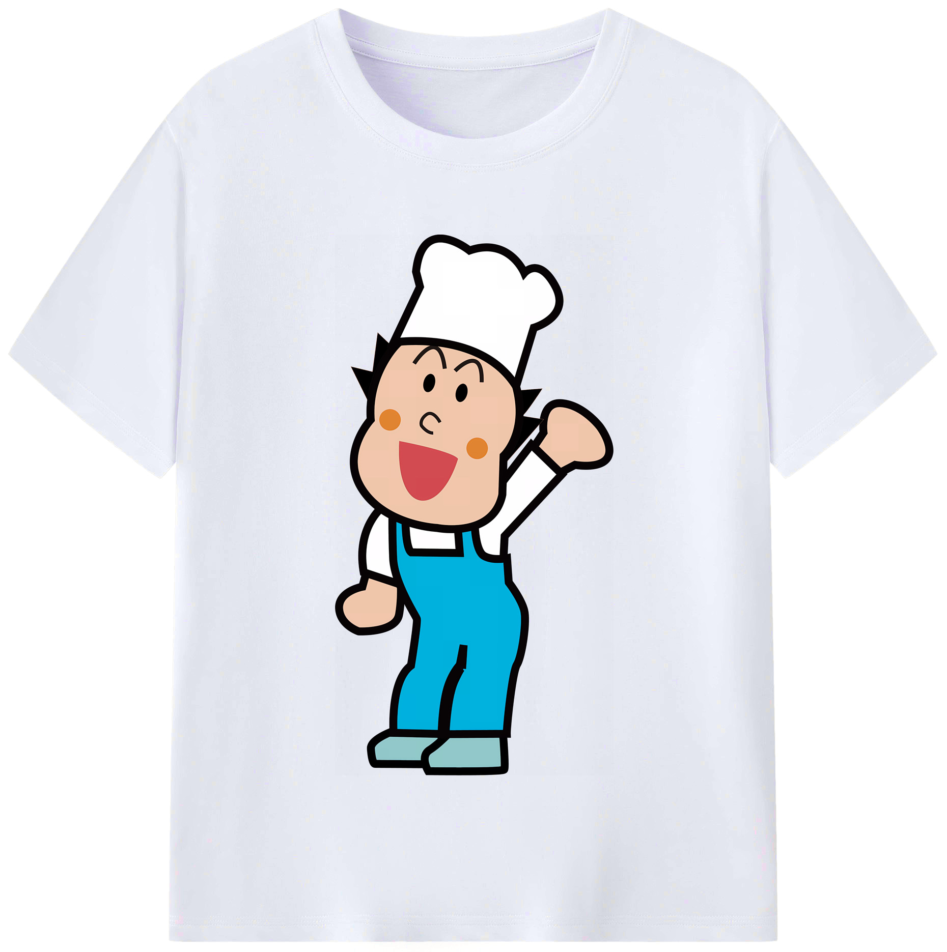 （画像用） アンパンマン Anpanman レディースカジュアルプリントTシャツ（綿100％）