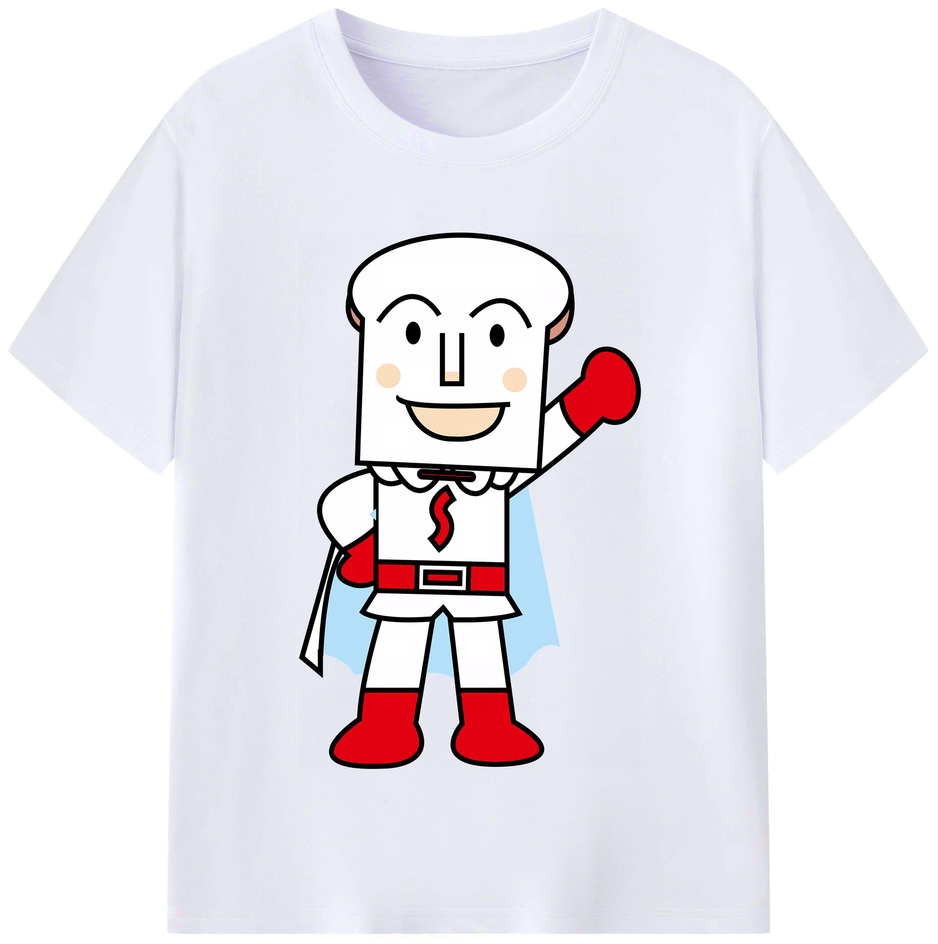 （画像用） アンパンマン Anpanman レディースカジュアルプリントTシャツ（綿100％）