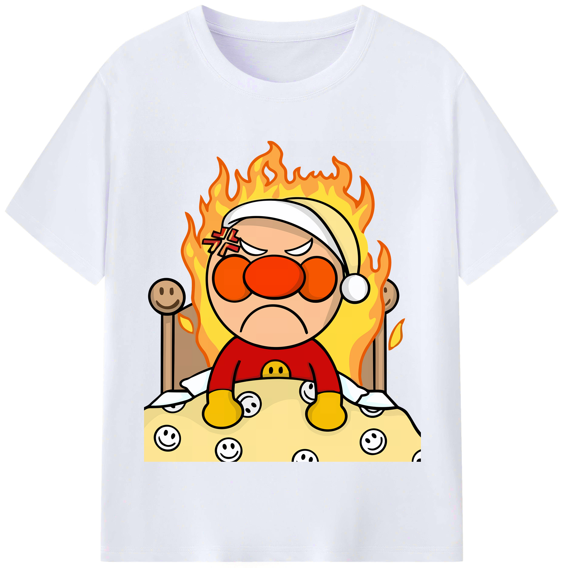 （画像用） アンパンマン Anpanman レディースカジュアルプリントTシャツ（綿100％）